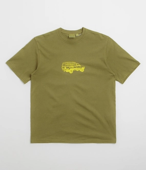 tunic silhouette Gramicci Truck T-Shirt - Pistachio Pigment