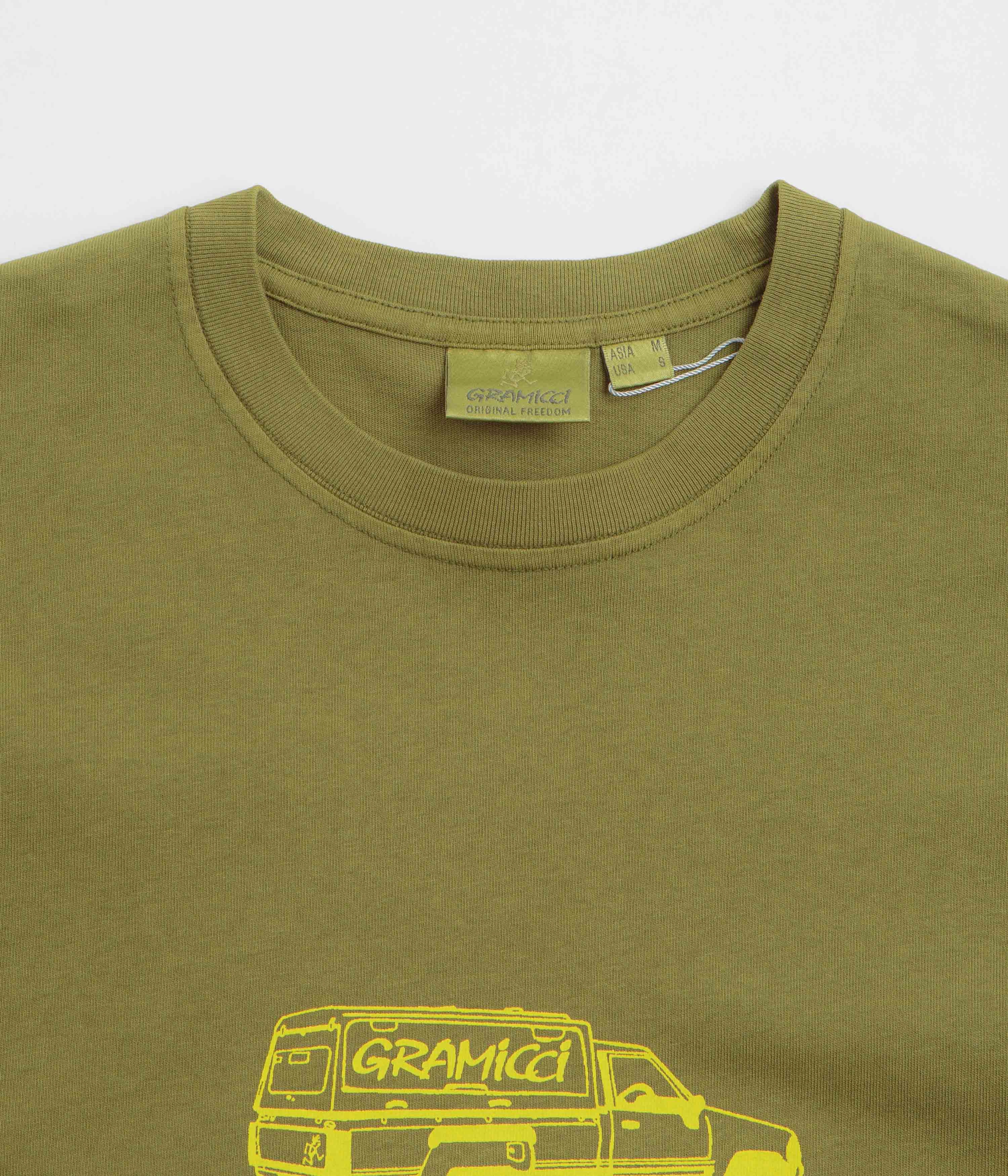 Gramicci Truck T-Shirt - Pistachio Pigment Paisley