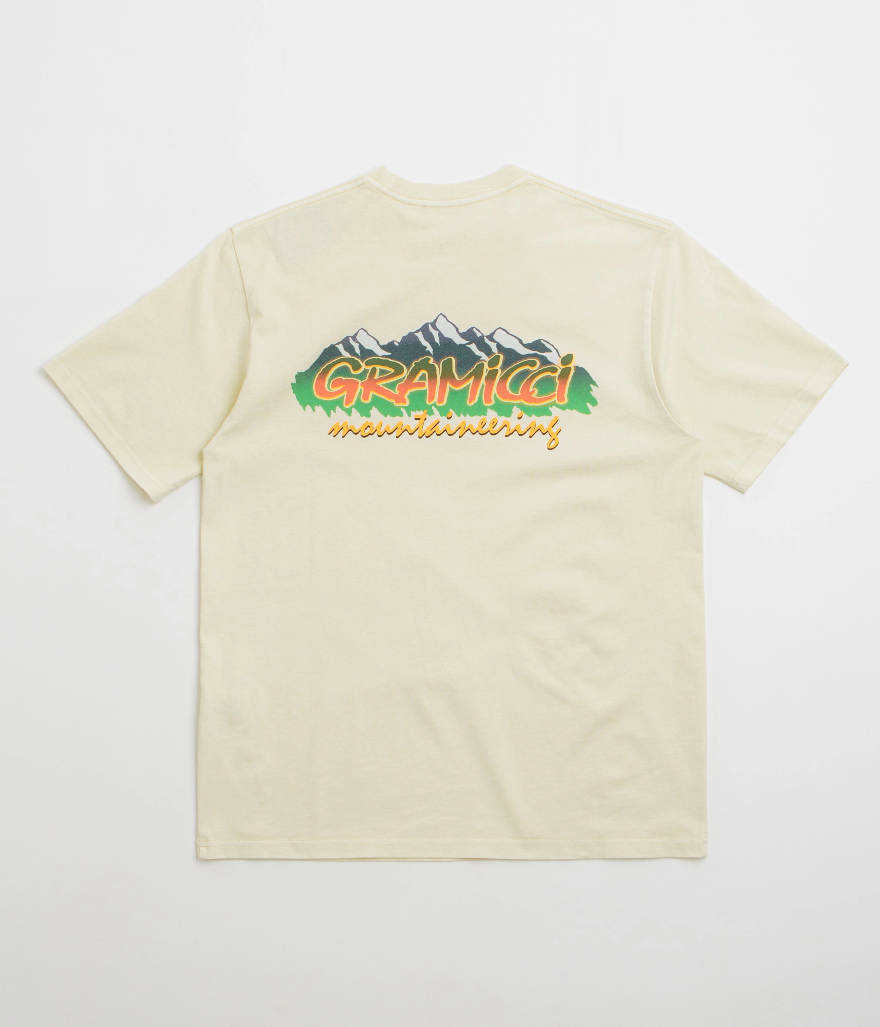 Tubular Body Construction Bohemian Gramicci Mountaineering T-Shirt - Natural Pigment