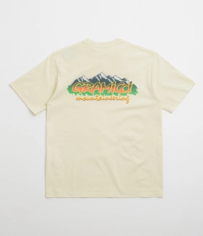 Tubular Body Construction Bohemian Gramicci Mountaineering T-Shirt - Natural Pigment