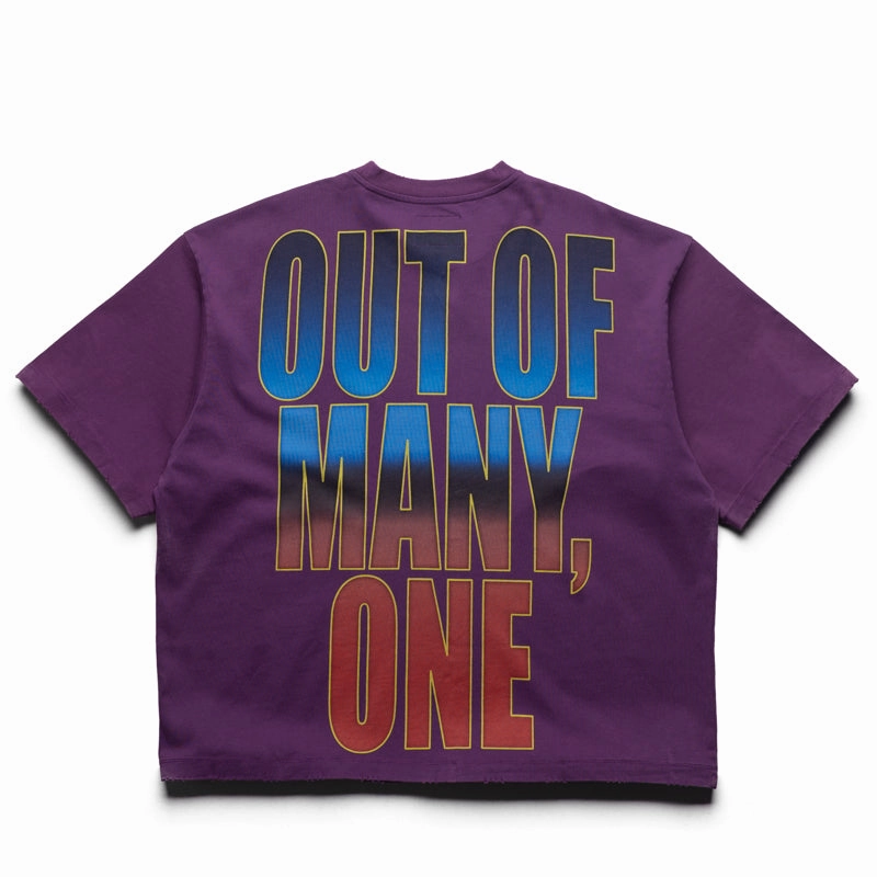 college event Godspeed New York Top Spin Tee - Purple Wash