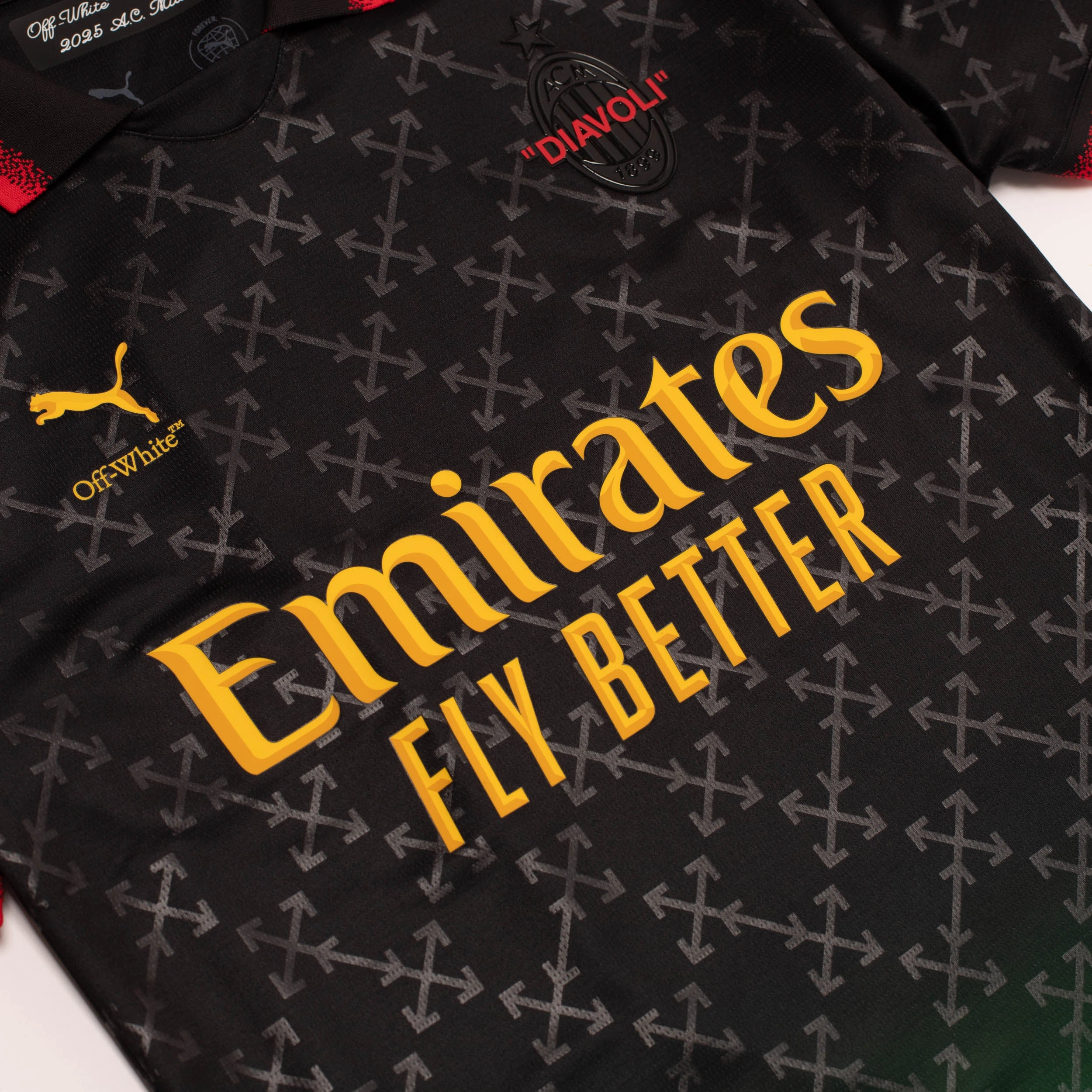 Off-White Jersey Replica x ACM solo venue event Long Lasting Color Retention