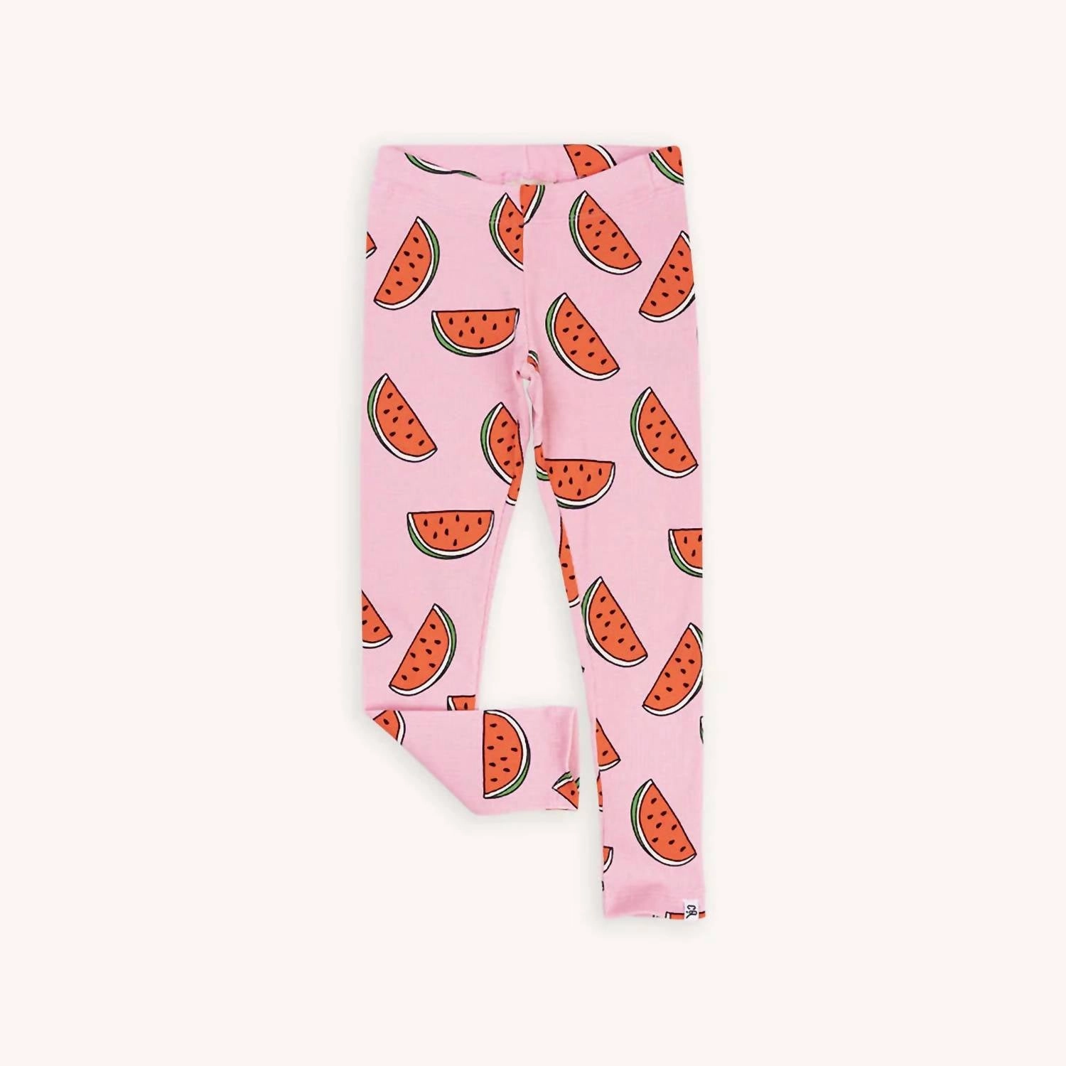 Girl's Printed Legging In Pink Stretch Flex