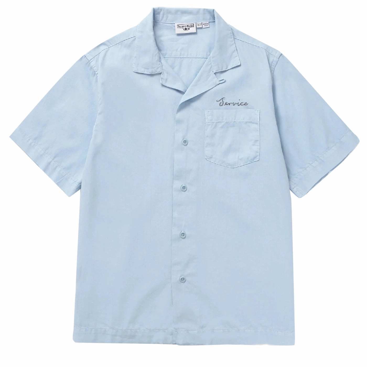 Thermal regulation Classic Style Service Works Script Resort S/S Shirt - Powder