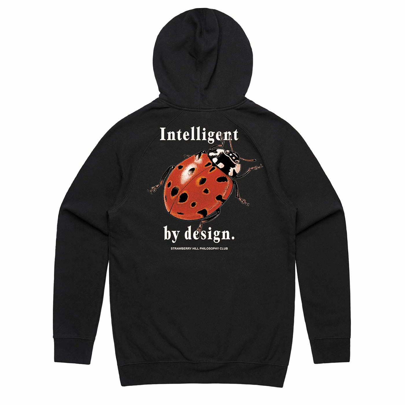 Strawberry Hill Philosophy Club Intelligent By Design Hoodie - Black Casual Icon