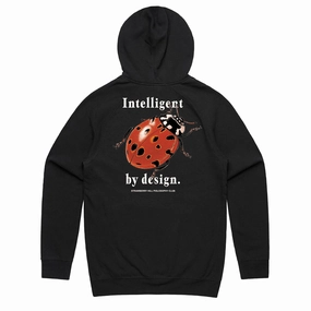 Urban Layers Strawberry Hill Philosophy Club Intelligent By Design Hoodie - Black