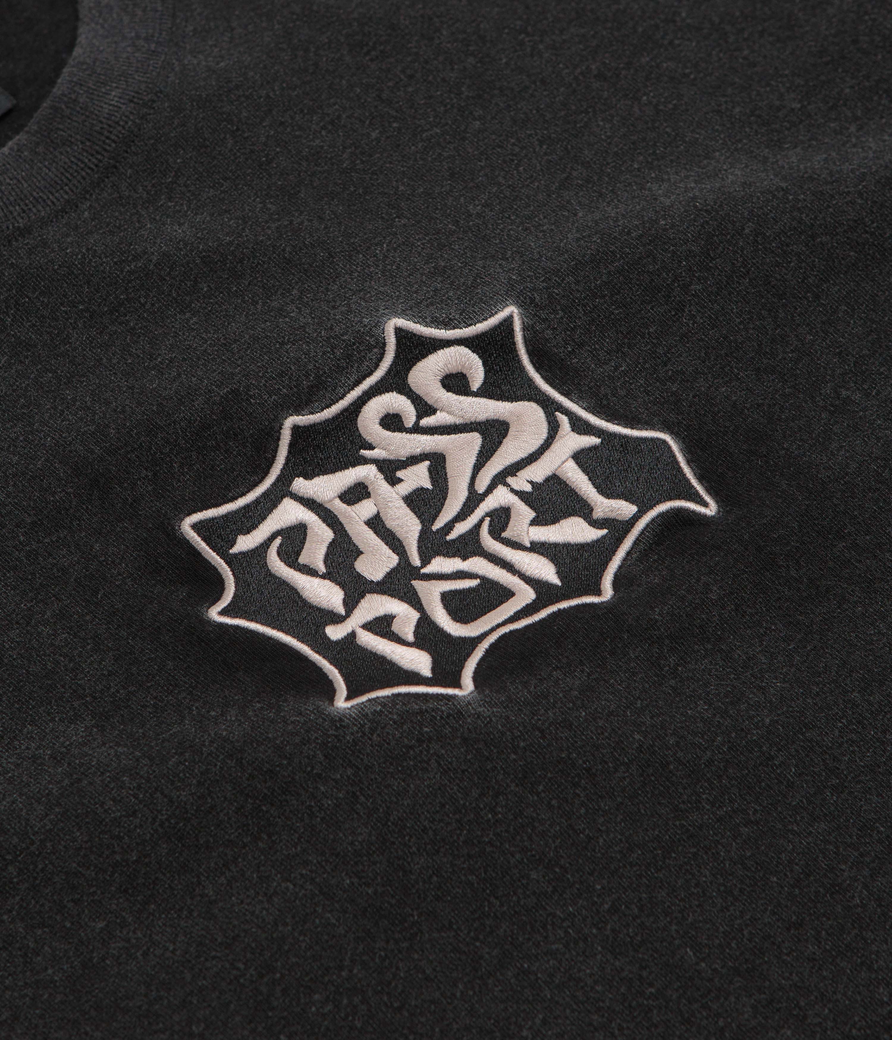 Pass Port Glyph T-Shirt - Acid Black Loungewear hostel venue