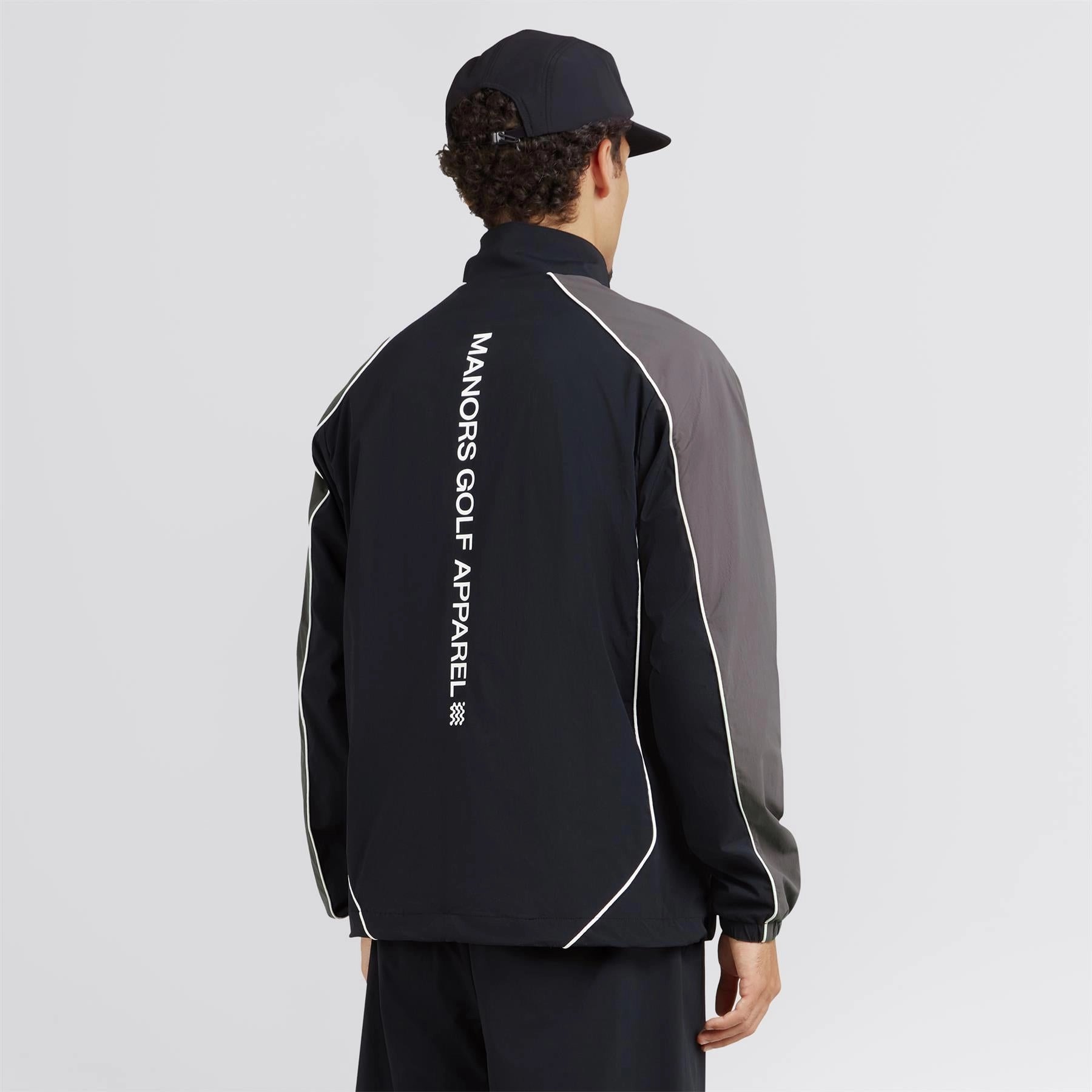 Slim Fit Cut Ranger Golf Jacket Black