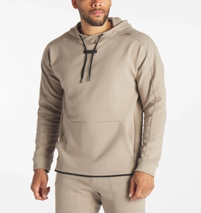 Layered Hemline Convertible Collar High Street Hoodie