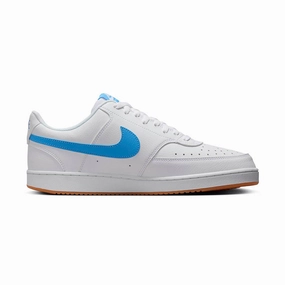 Nike Court Vision Low White University Blue Men's Shoes Stone Walk