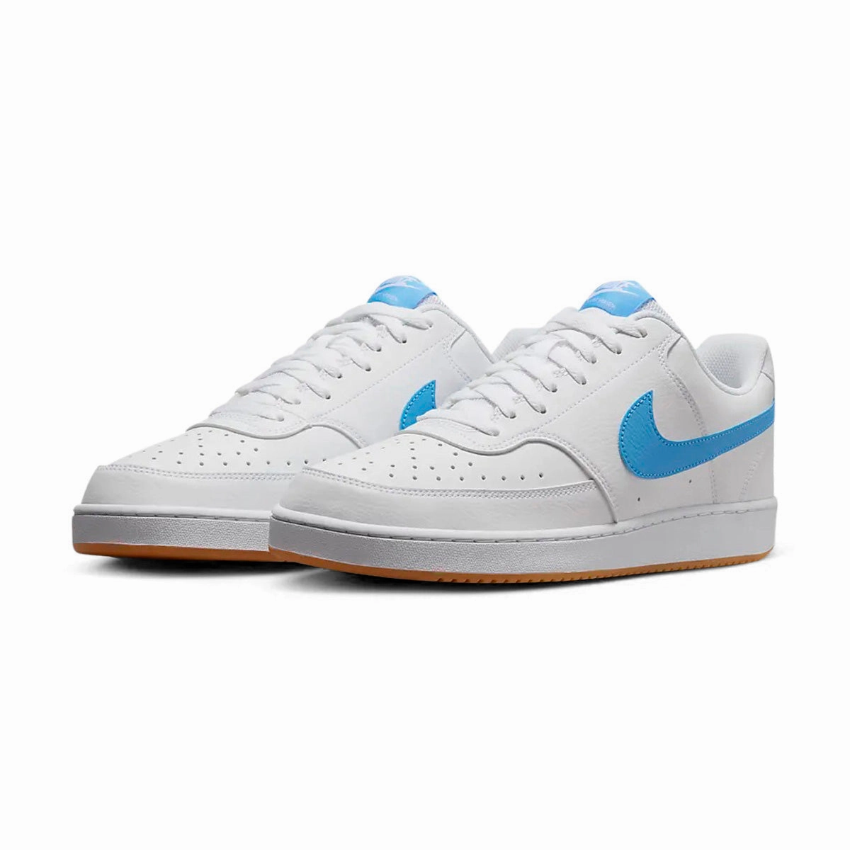 Subtle Detail Nike Court Vision Low White University Blue Men's Shoes