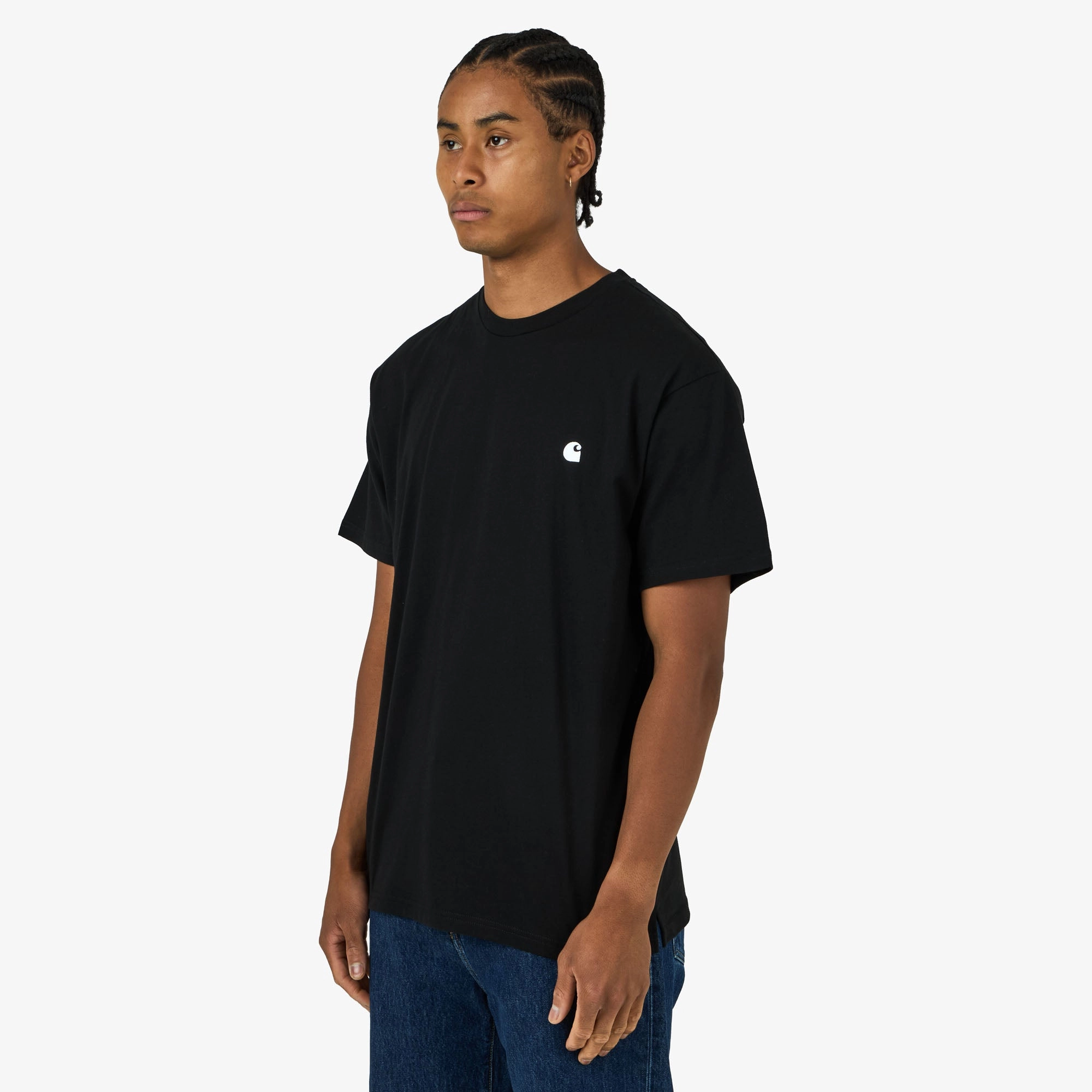 Carhartt WIP Madison T-Shirt / Black Minimalist Eco-friendly
