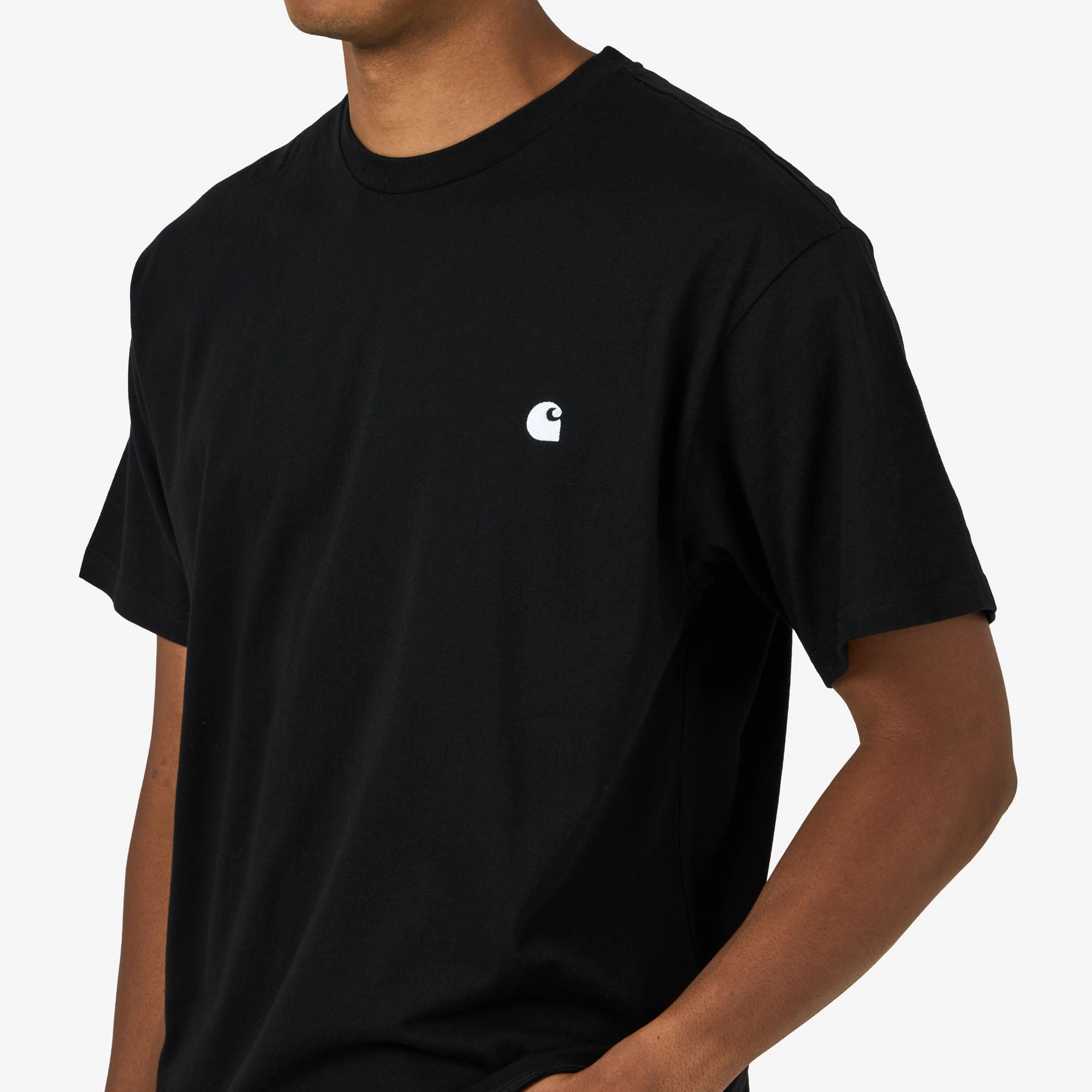 Wrinkle Resistant Finish trendy season Carhartt WIP Madison T-Shirt / Black