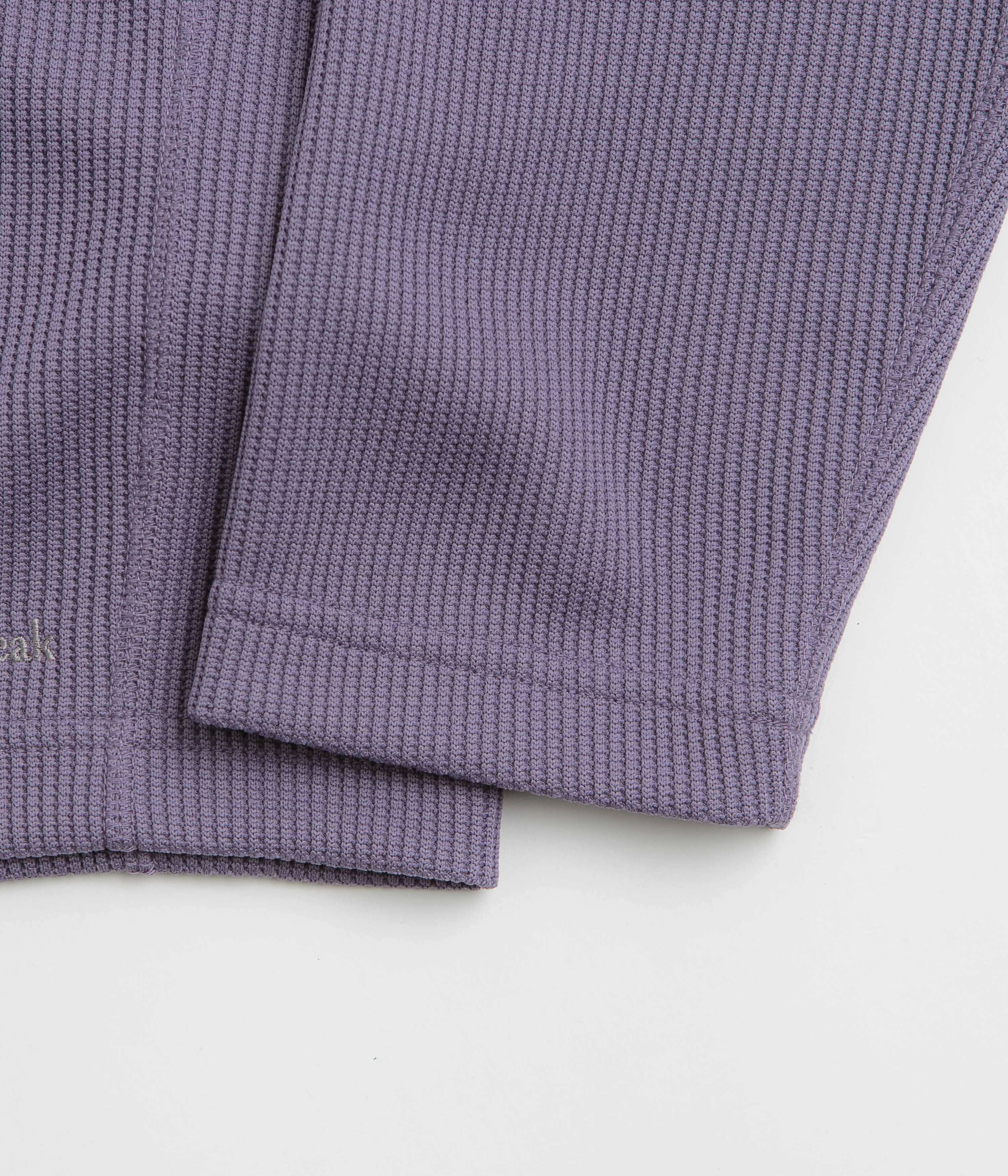 Lace Snow Peak Dry Thermal Long Sleeve T-Shirt - Light Purple