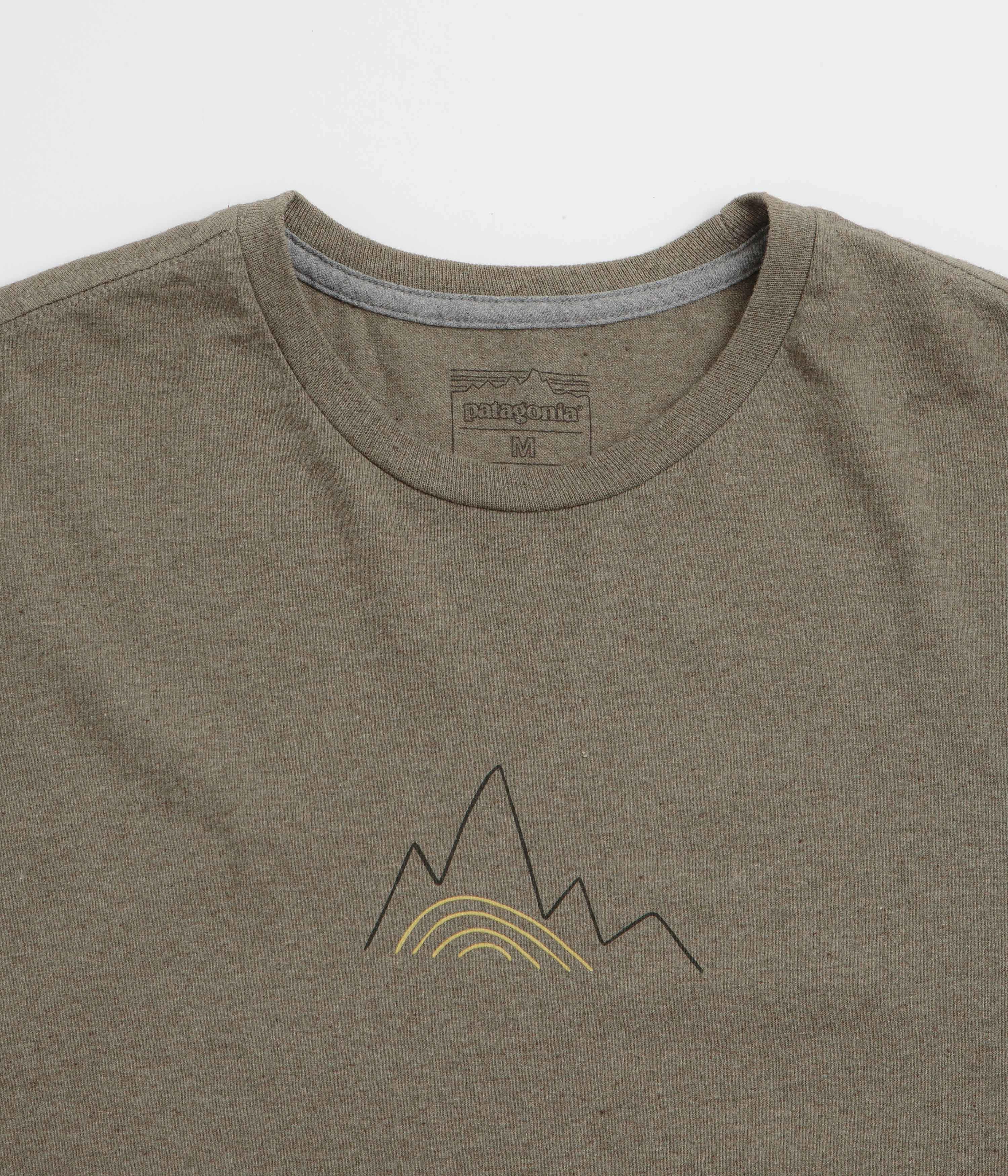 Patagonia Berm Logo Responsibili-Tee T-Shirt - Wing Grey Flare