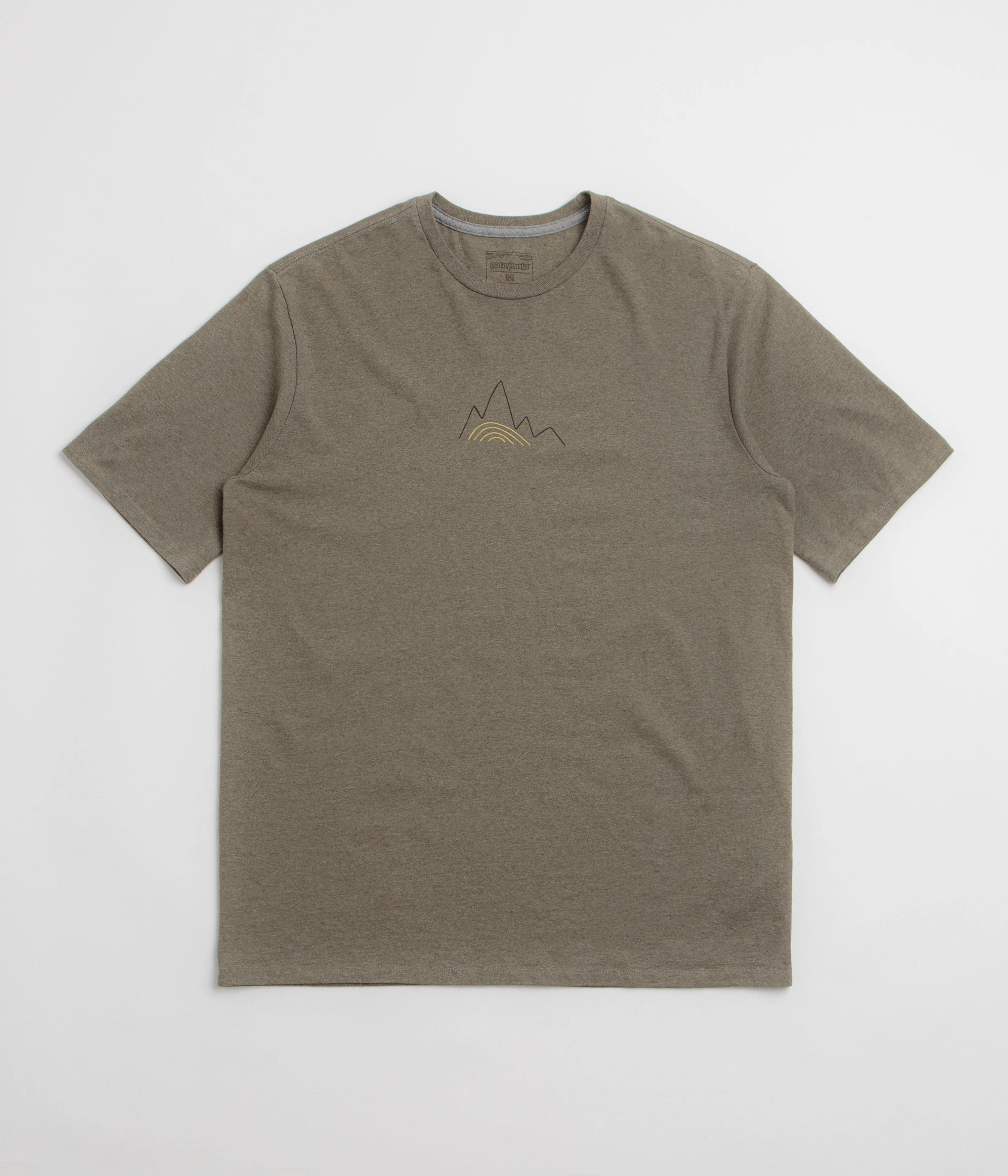 Patagonia Berm Logo Responsibili-Tee T-Shirt - Wing Grey tassel