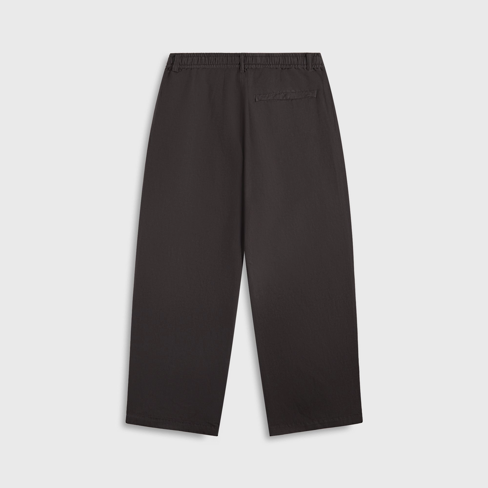 Maharishi 6081 Hemp Pleated Track Pants - Black Active Stretch