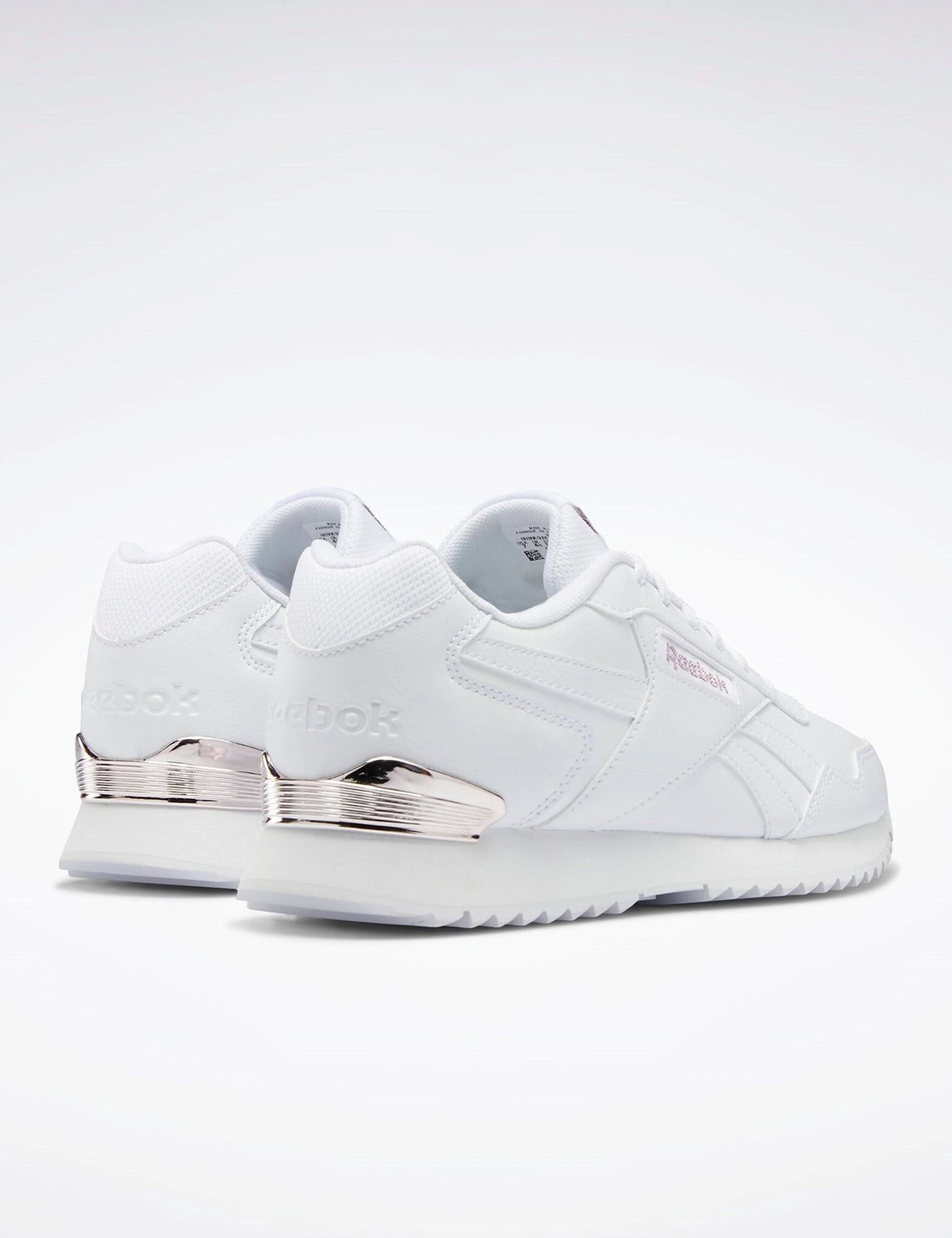 Reebok Glide Ripple Clip Shoes - Cloud White/Rose Gold Friend Out Indoor Wear