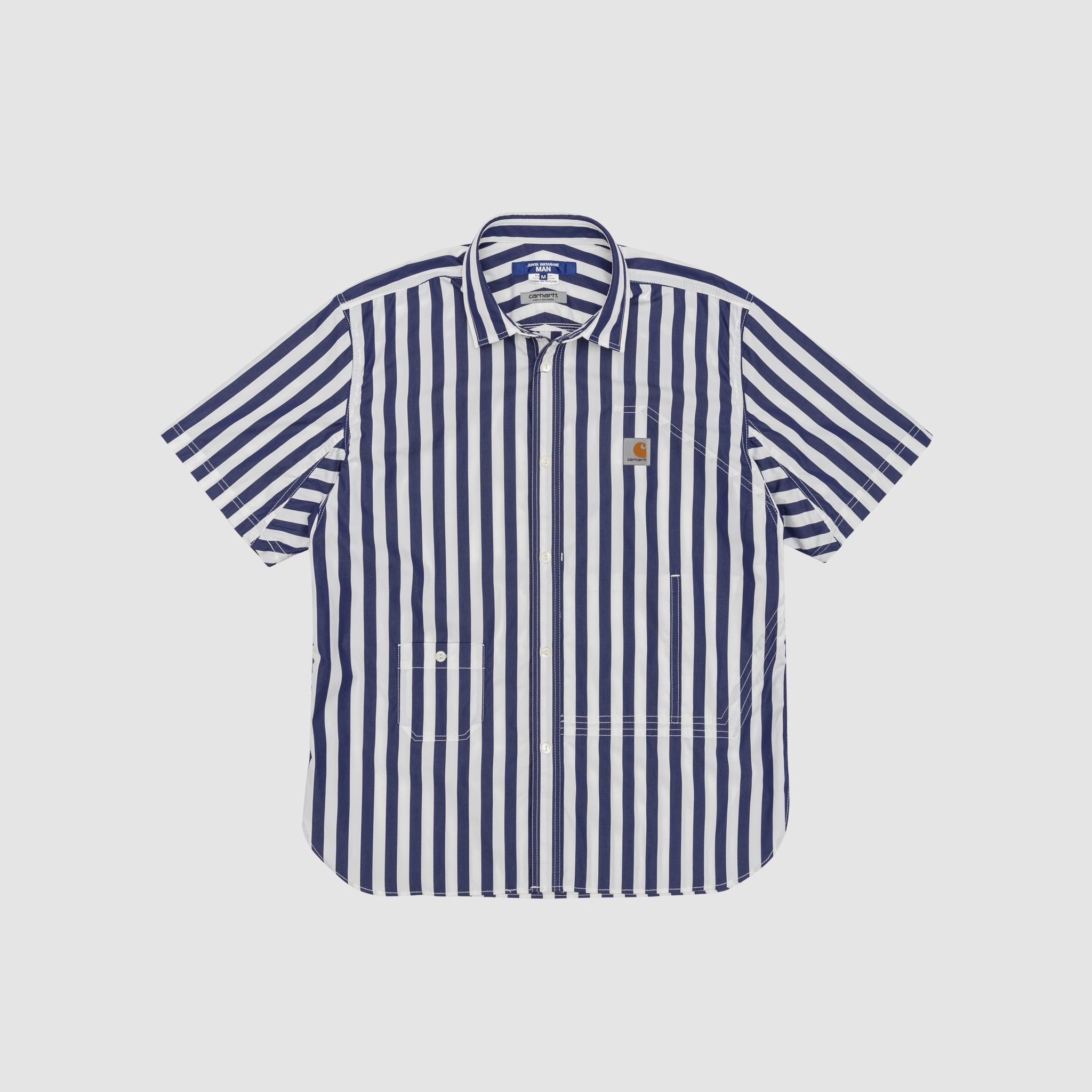 Tropical theme Easy Wear X CARHARTT WIP STRIPED S/S WORK SHIRT