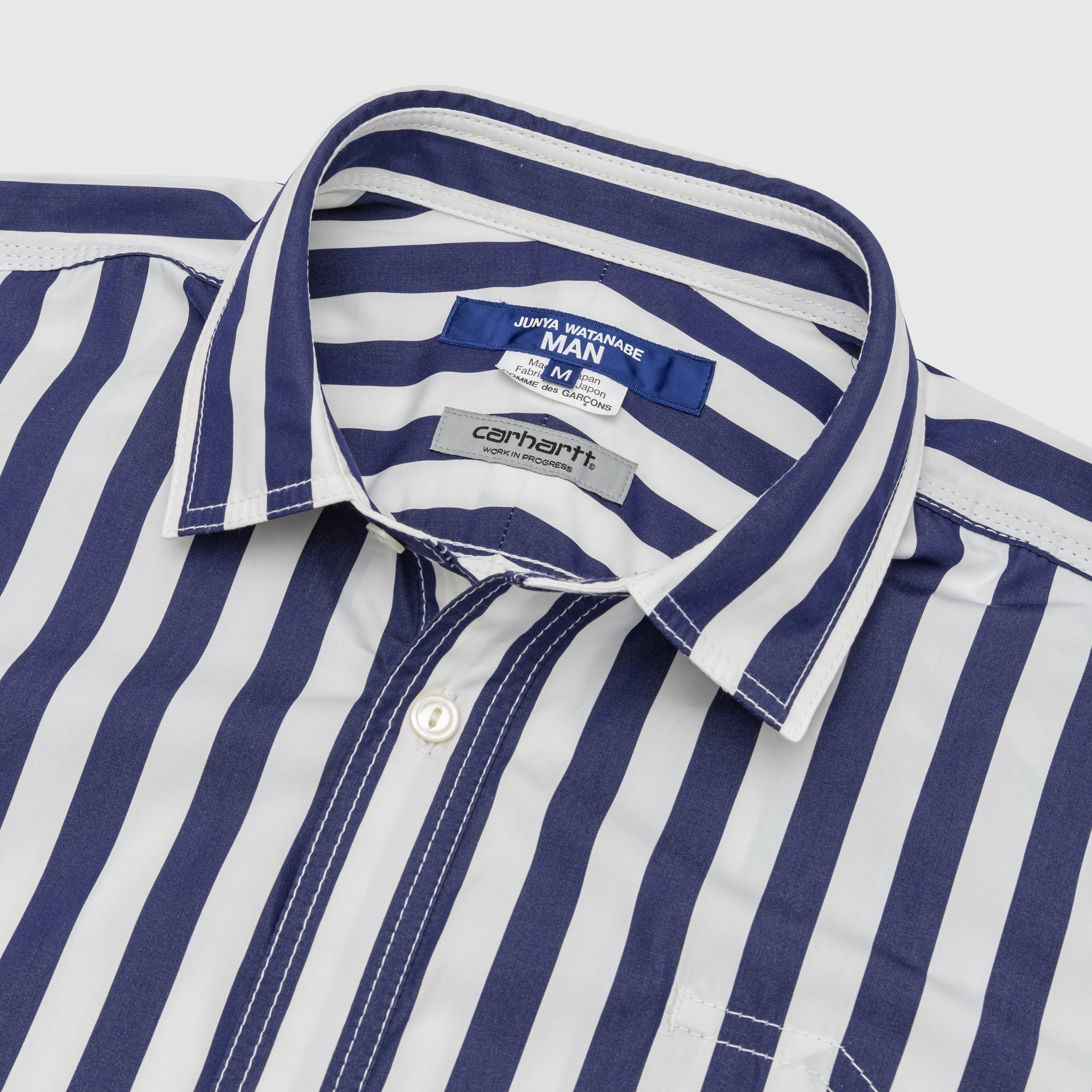 Spring Trend Athletic Look X CARHARTT WIP STRIPED S/S WORK SHIRT