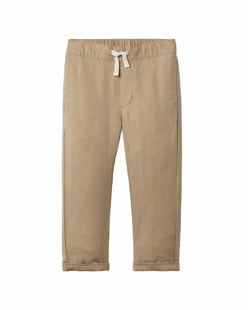 Janie and Jack The Linen-Blend Pull-On Pant Basic Stretch