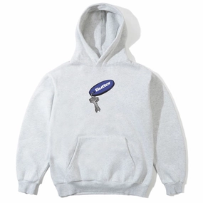 Casual Style Butter Goods - Key Chain Hoodie Ash