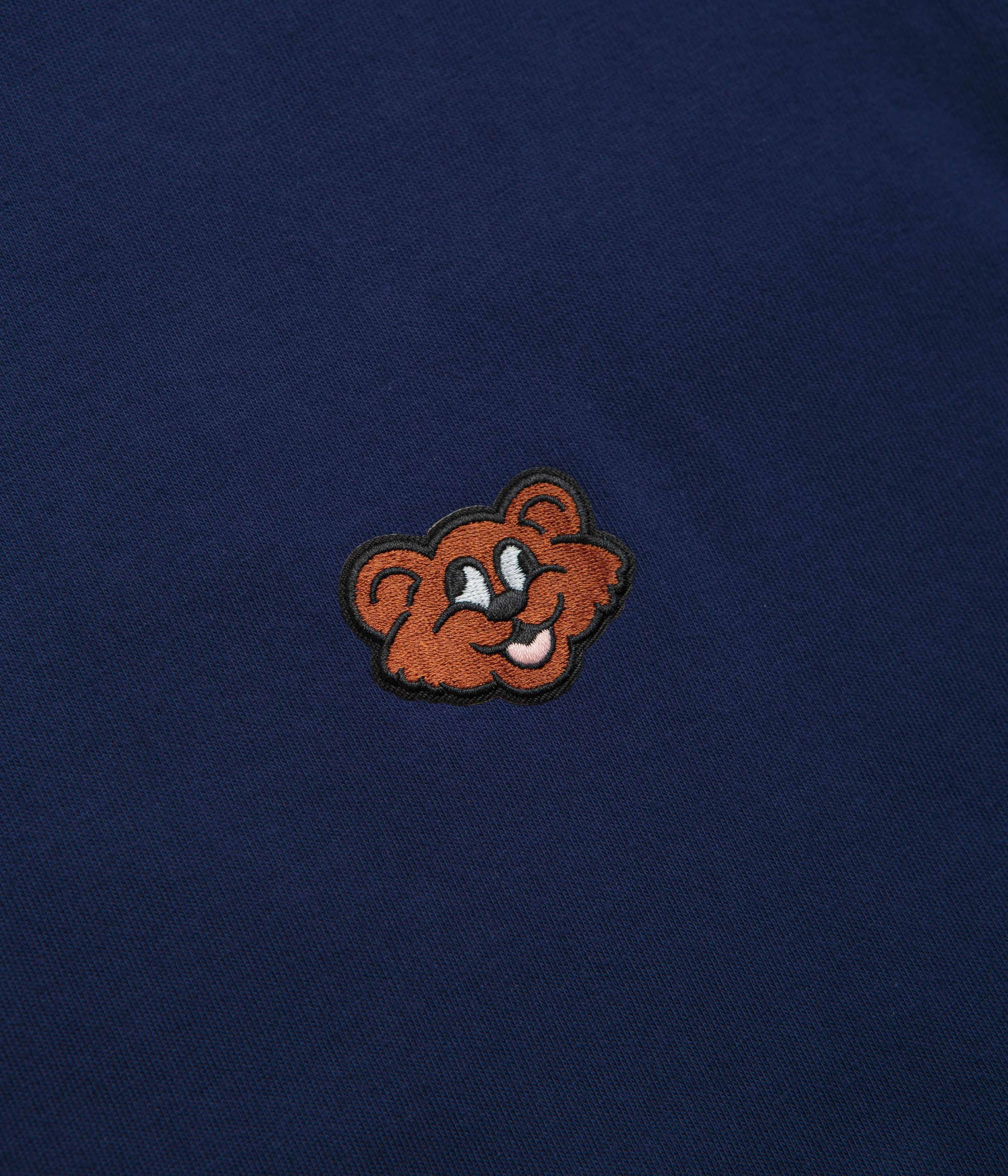 tennis event bike event Howlin' Shaggy Bear T-Shirt - Blue Moon