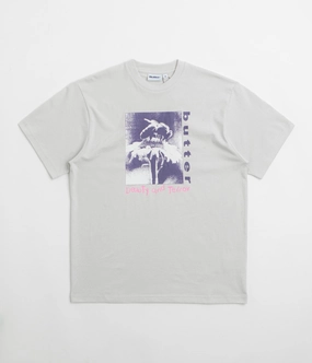 Ergonomic Sleeve Length polo shirt Butter Goods Beauty T-Shirt - Cement