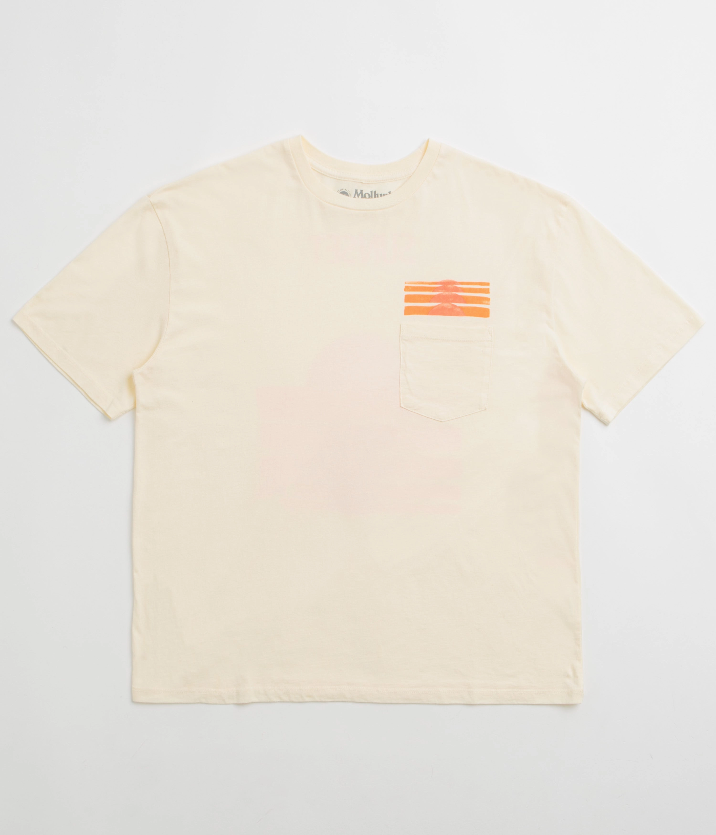 helicopter event Mollusk Sinking Sunset T-Shirt - Natural