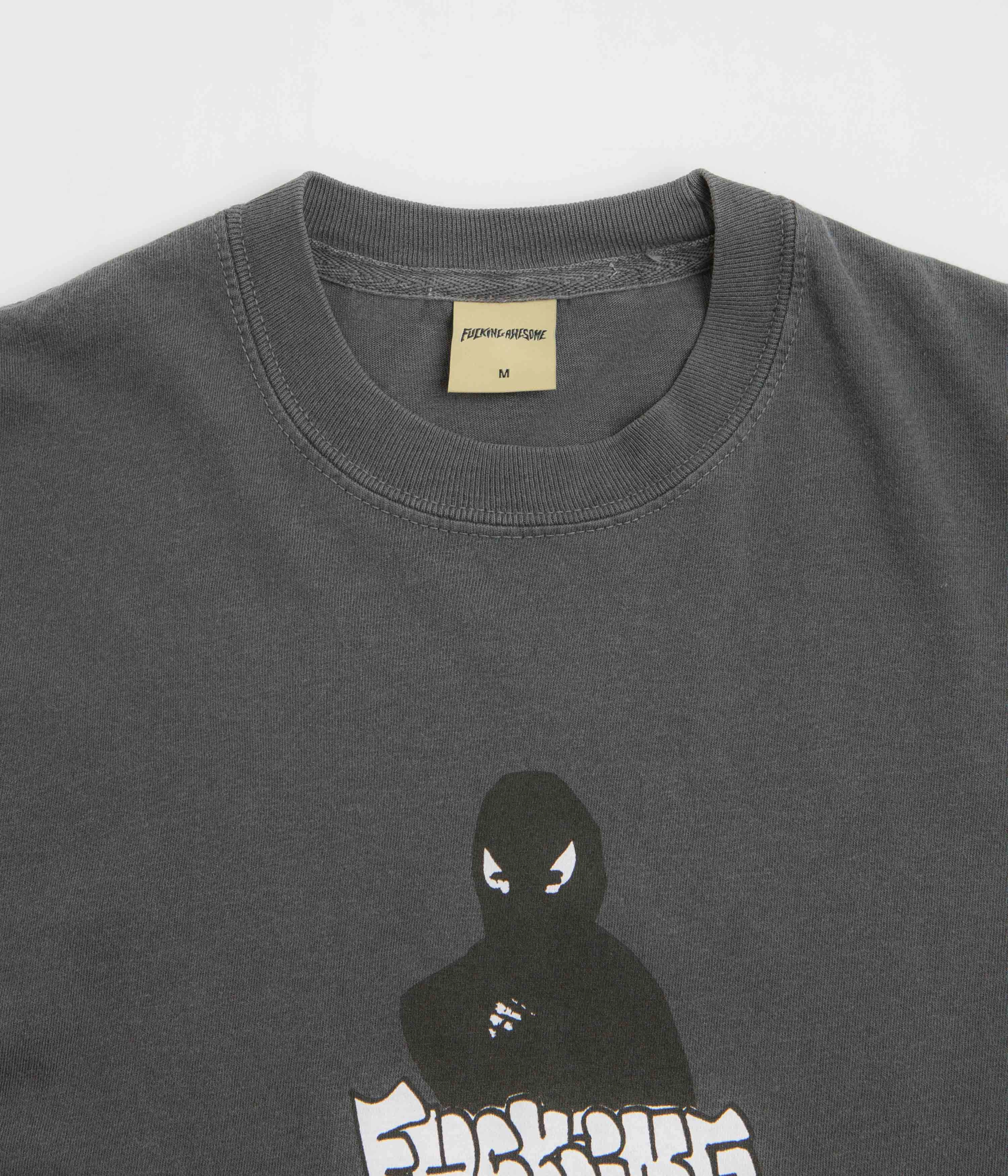 Fucking Awesome Fieldtrip 1998 T-Shirt - Pepper Reinforced Button Placket Pockets