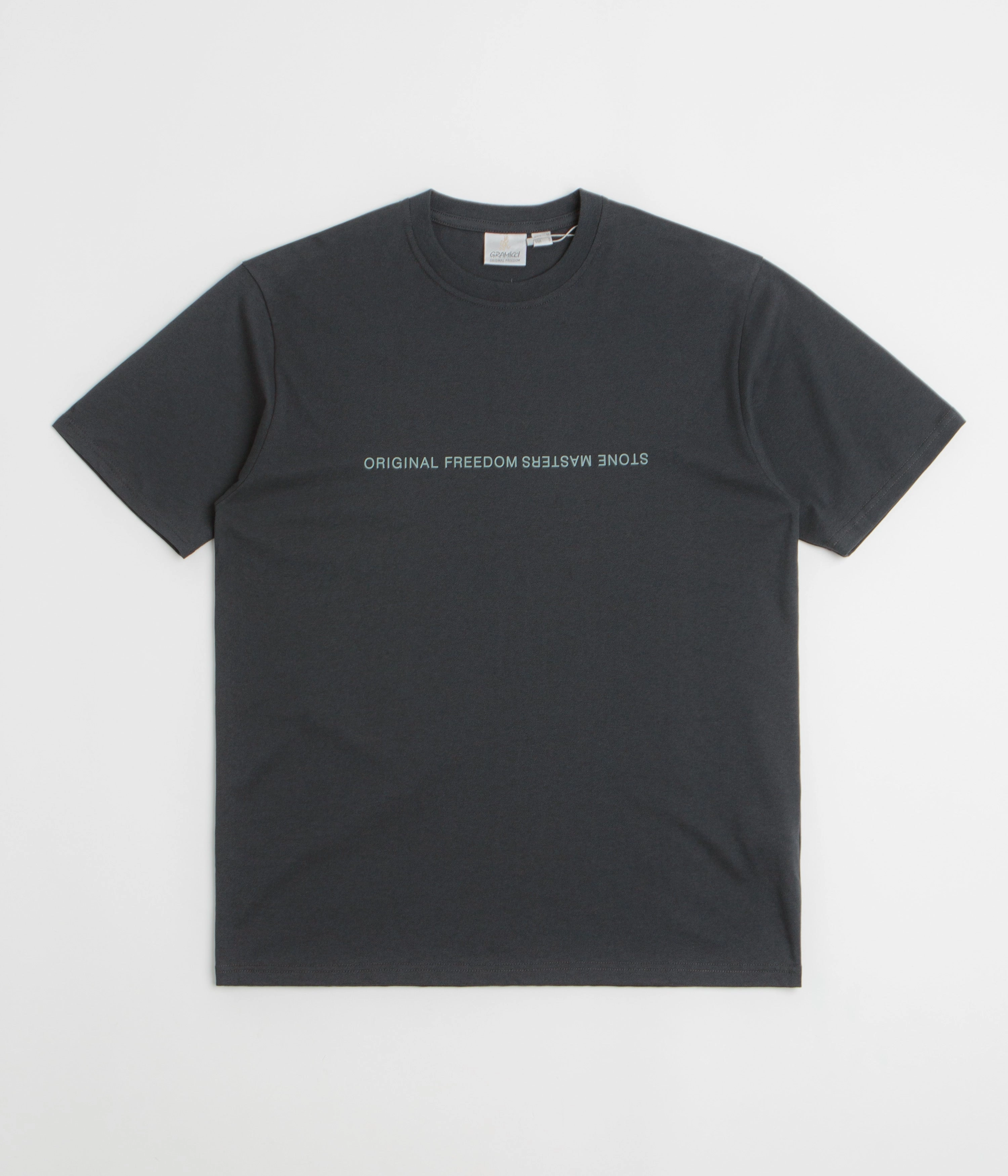 Gramicci Stonemasters Graphic T-Shirt - Vintage Black elastic waistband