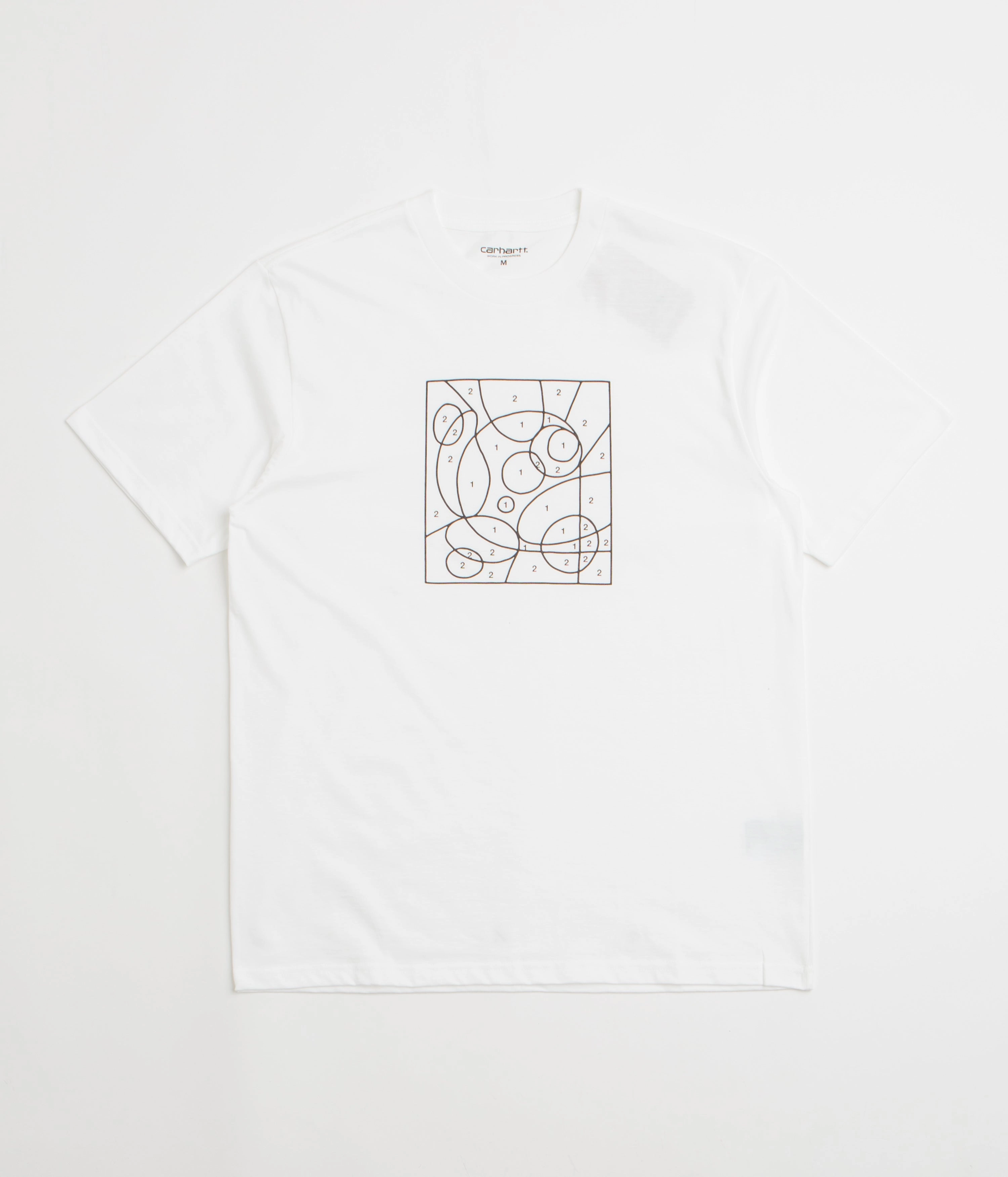 Carhartt By The Numbers T-Shirt - White / Black two-piece home event