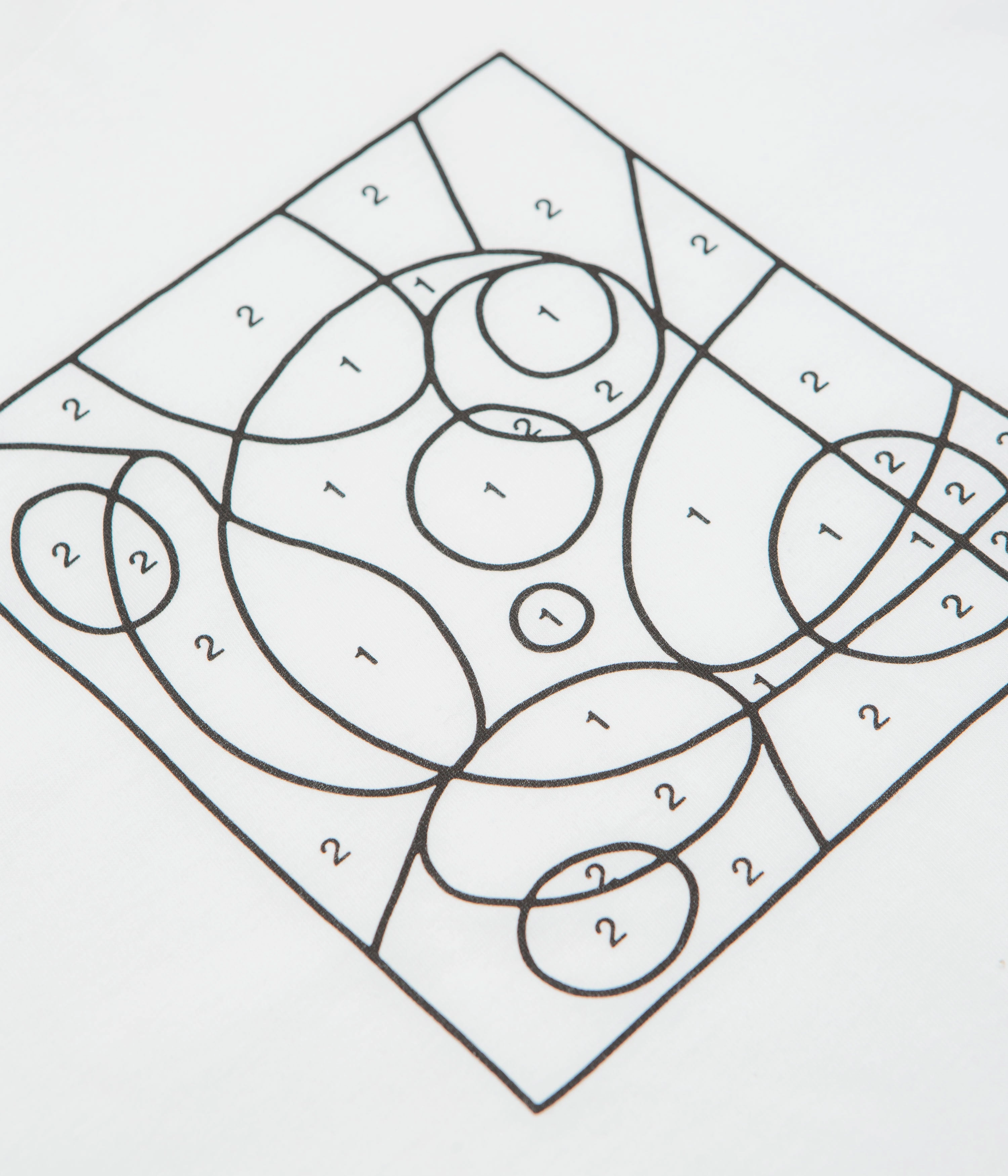 Carhartt By The Numbers T-Shirt - White / Black university event