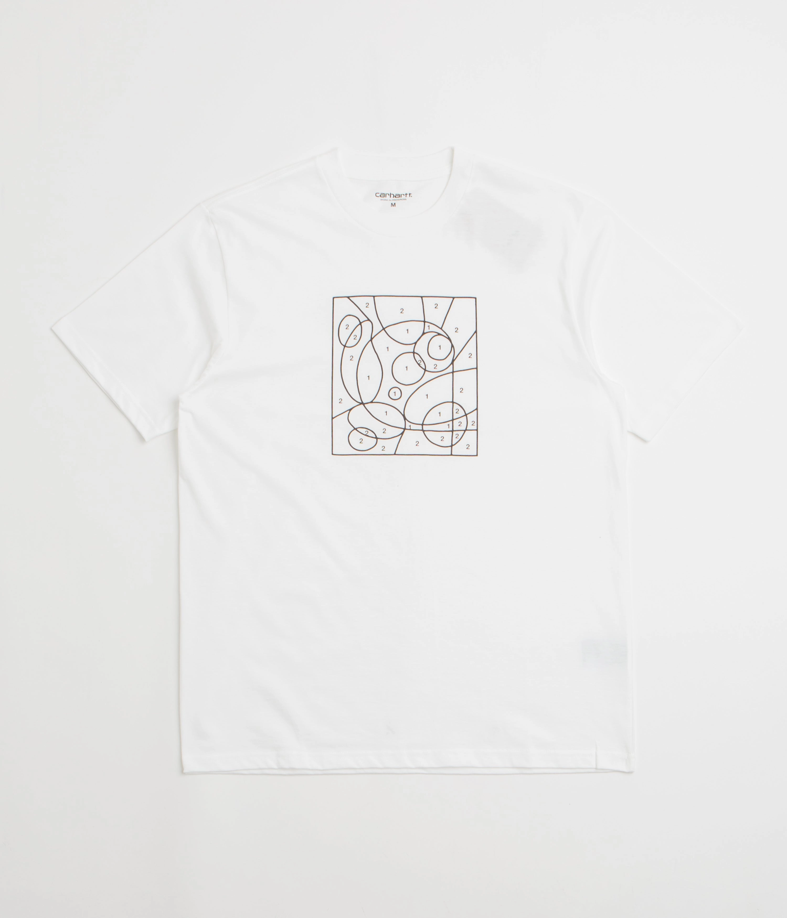 City Life Carhartt By The Numbers T-Shirt - White / Black