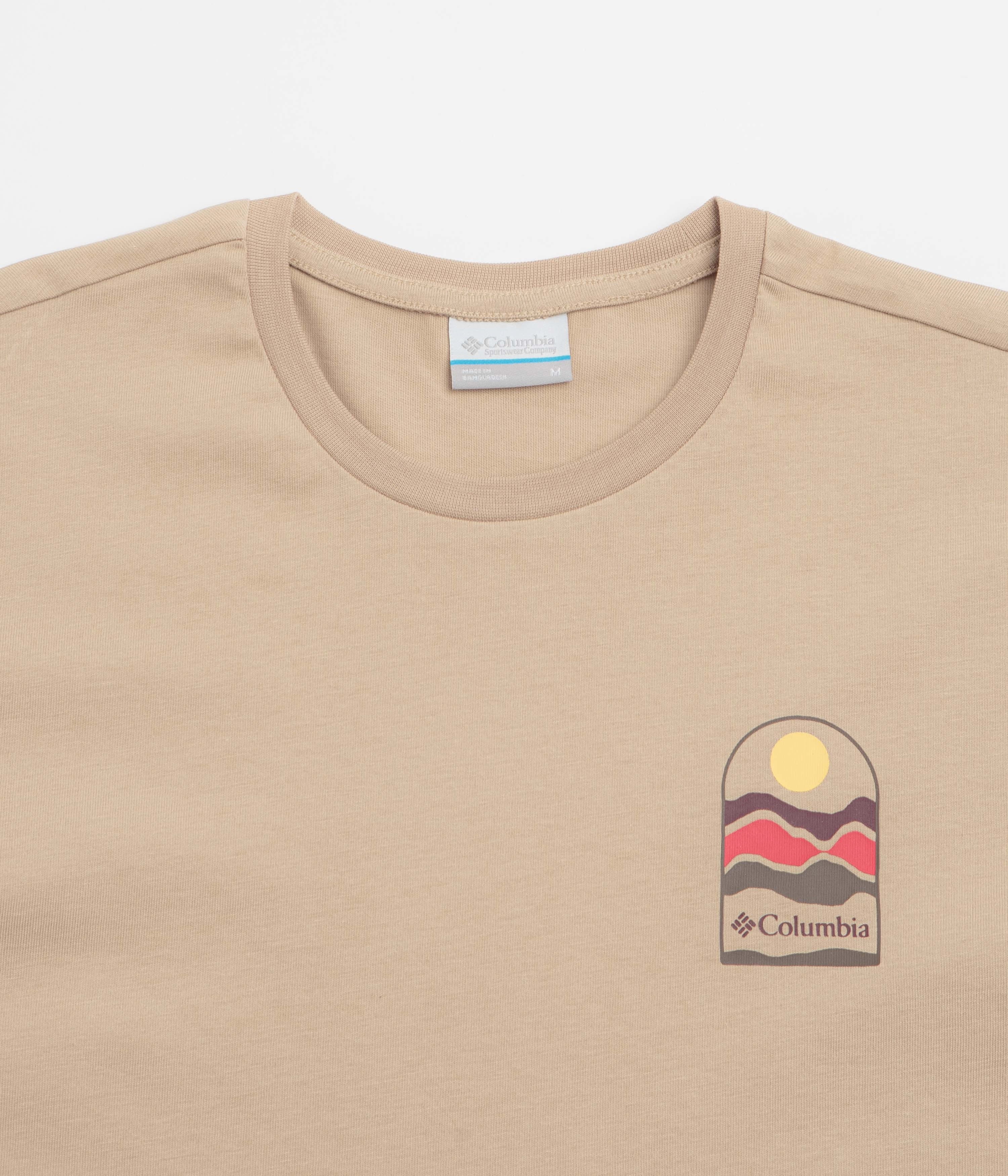 Party Tailored Fit Columbia Explorers Canyon Back T-Shirt - Canoe / Get Hiked