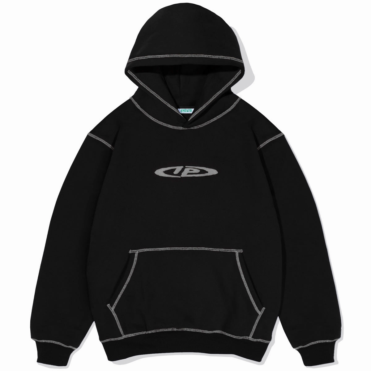 Ichpig - Optic Cordless Hoodie Black Simple Look