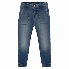 Girl's Lara Jogger In Blue Bayou TaglessComfort