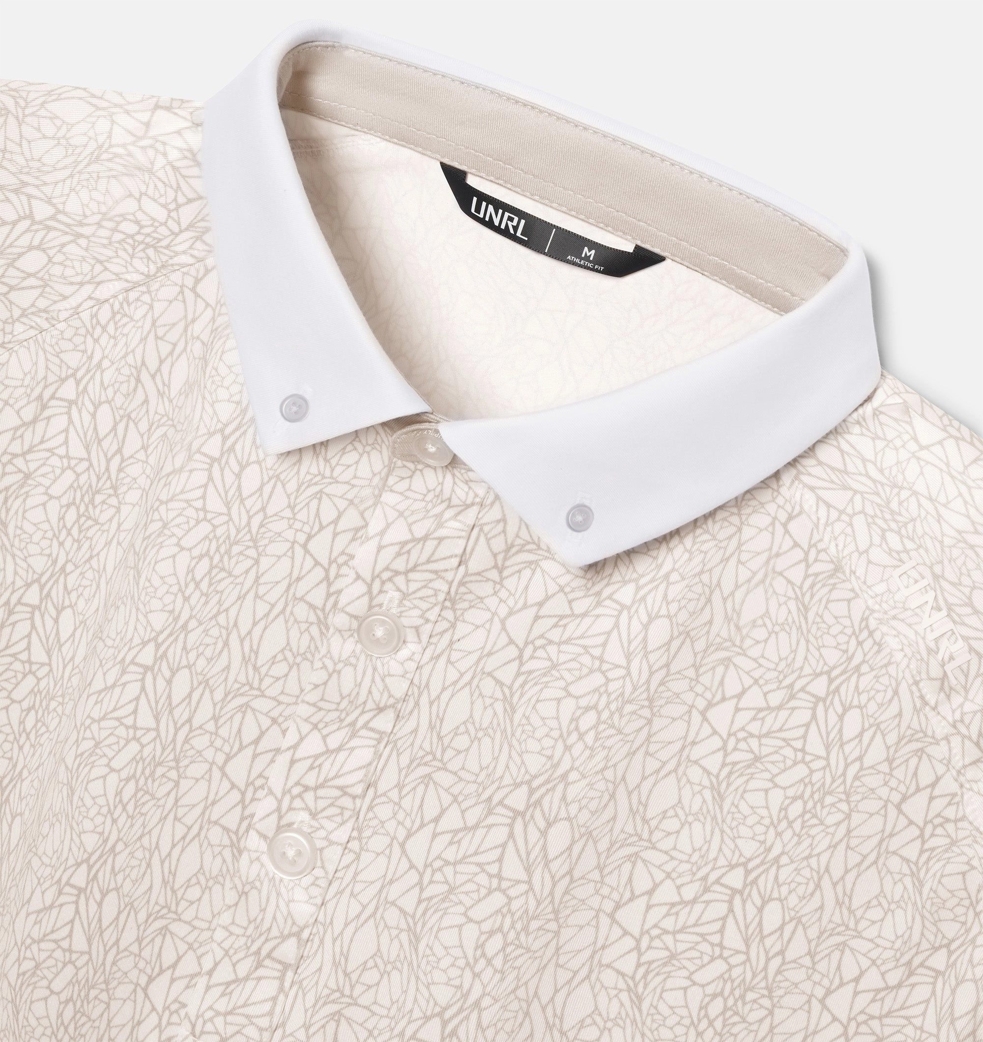 Abstract Polo VNeckReinforcement