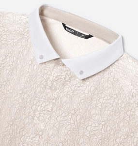 Abstract Polo VNeckReinforcement