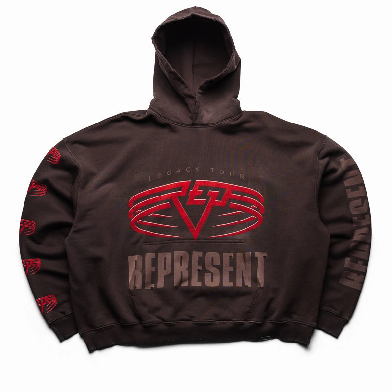 Represent Reversible Living Legacy Tour Hoodie - Nero colorful
