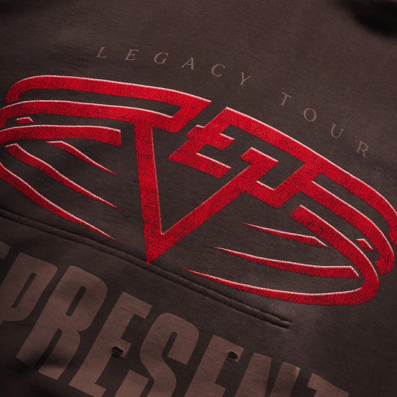 Roomy Comfort Represent Reversible Living Legacy Tour Hoodie - Nero