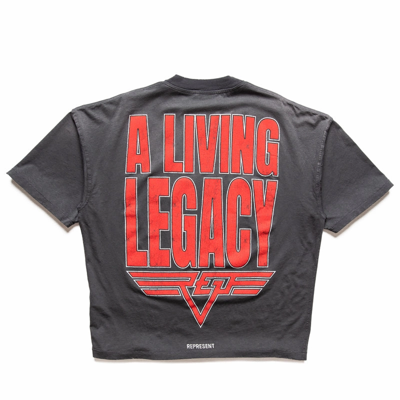 Represent Reversible Living Legacy Tour Tee - Sun Fade Grey Hats