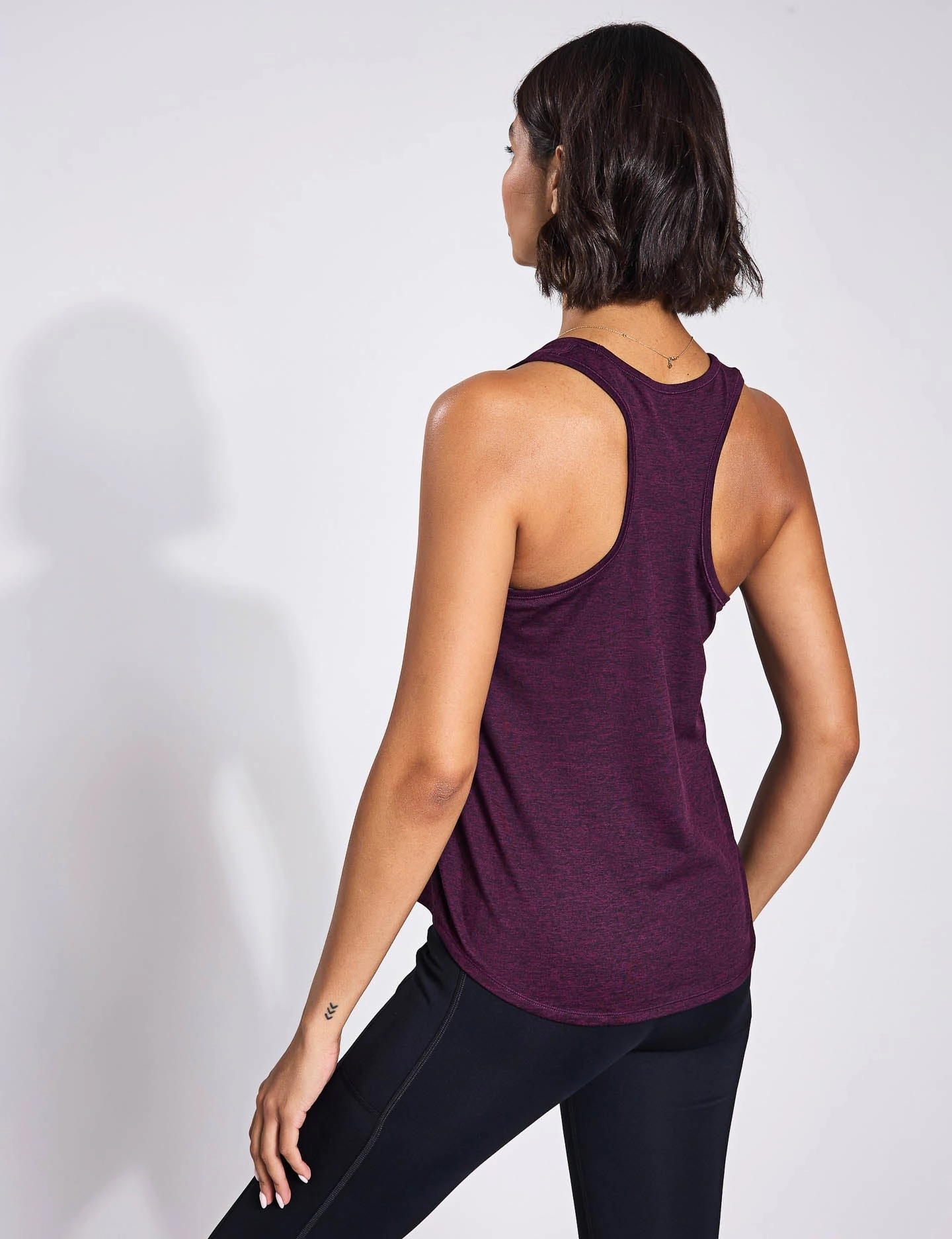 ReSet Relaxed Tank - Plum Heather Odor Blocking salt water use