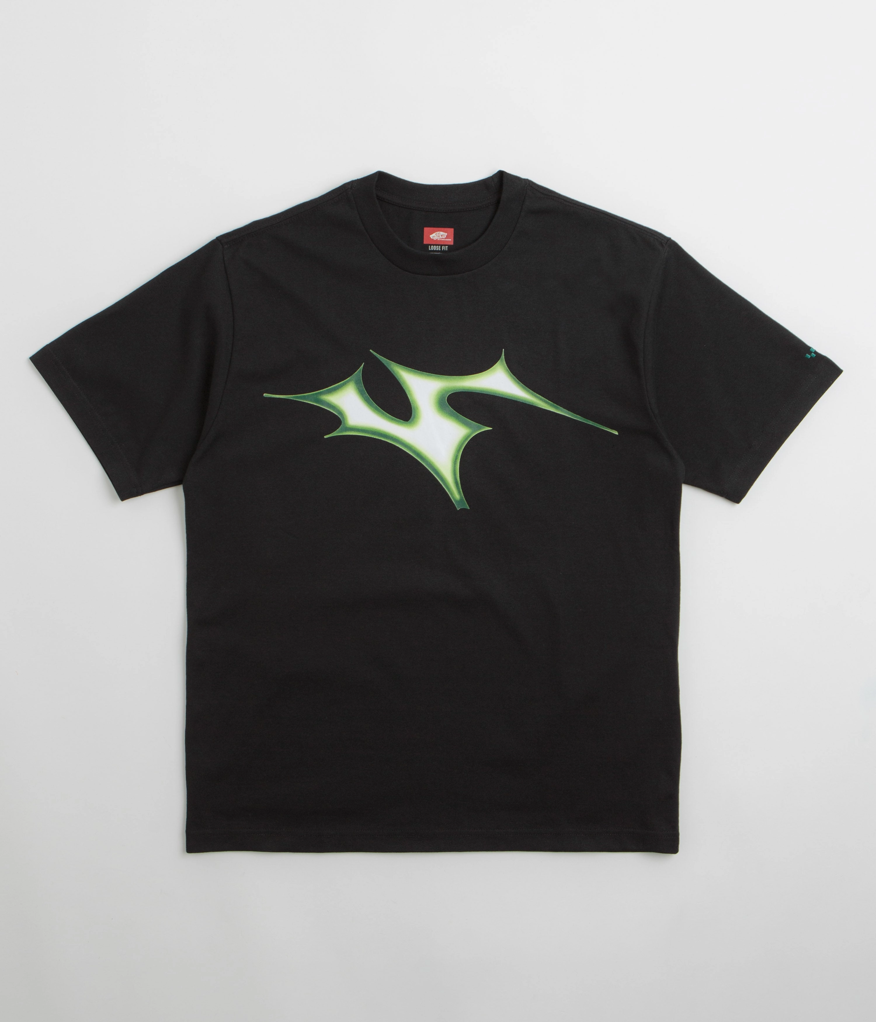 cutoff shorts silhouette standard size Vans Skate V Thorn T-Shirt - Black