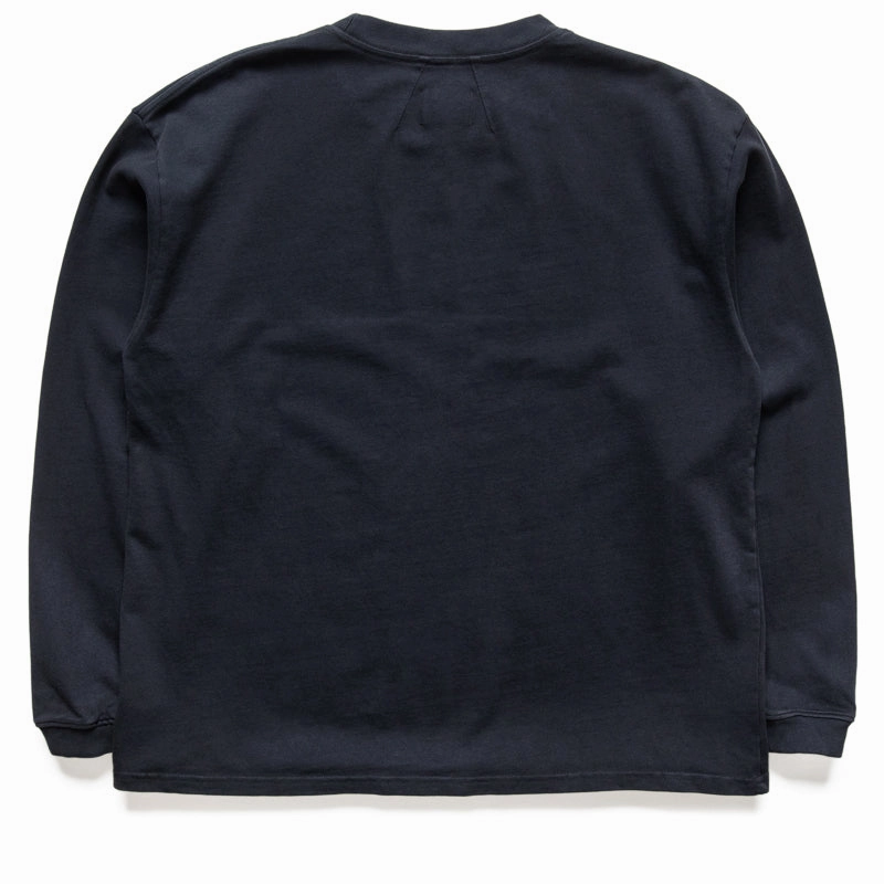 Rhude Youth Of America L/S Tee - Vintage Black/White Mountain area