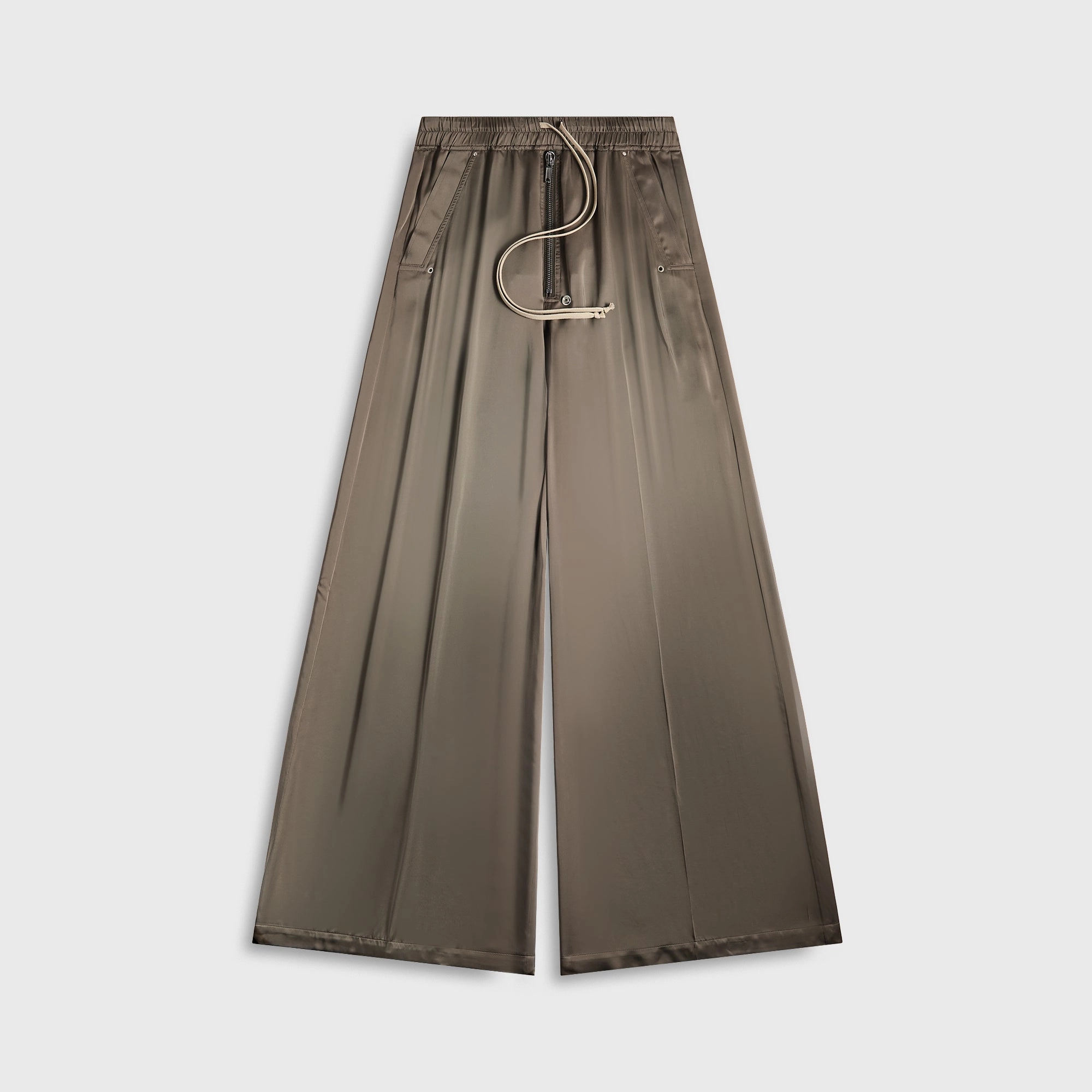 Tough Stretch Rick Owens Pantaloni Wide Bela Pant - Dust