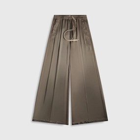 Sustainable Fabric AntiPilling Rick Owens Pantaloni Wide Bela Pant - Dust