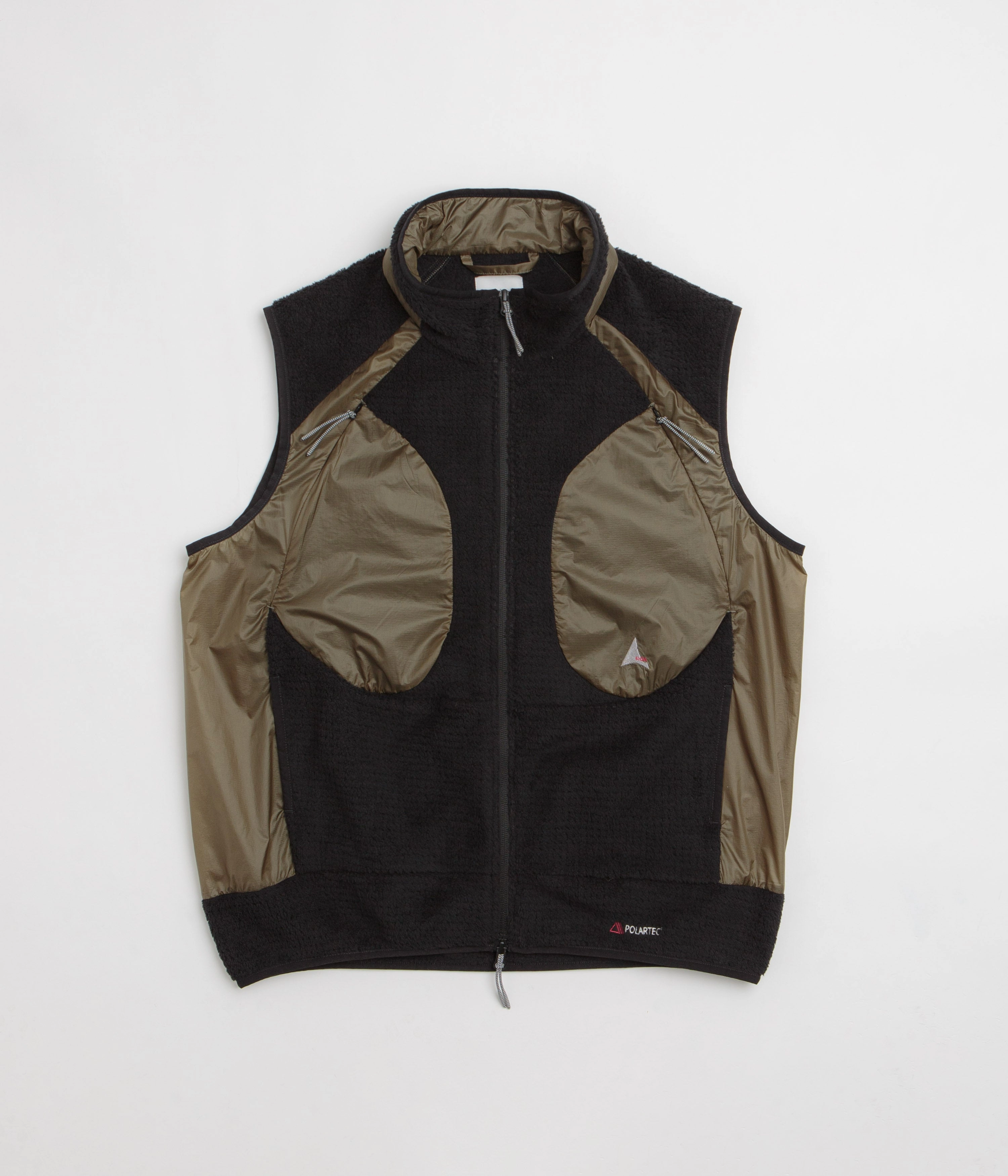 ROA Ocular Polartec High Loft Vest - Black Olive Sleek Fit