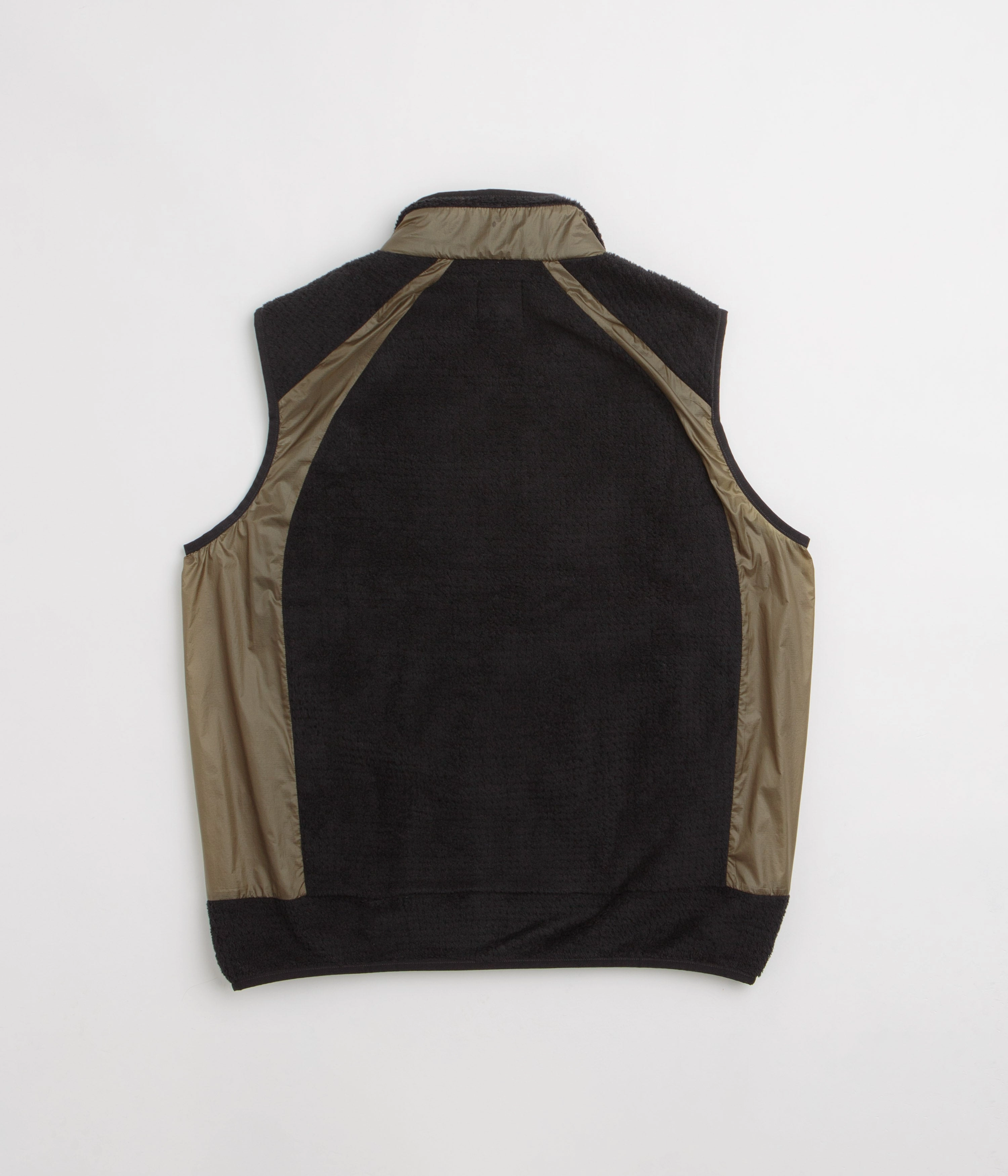 ROA Ocular Polartec High Loft Vest - Black Olive Cold Wind Smooth Texture