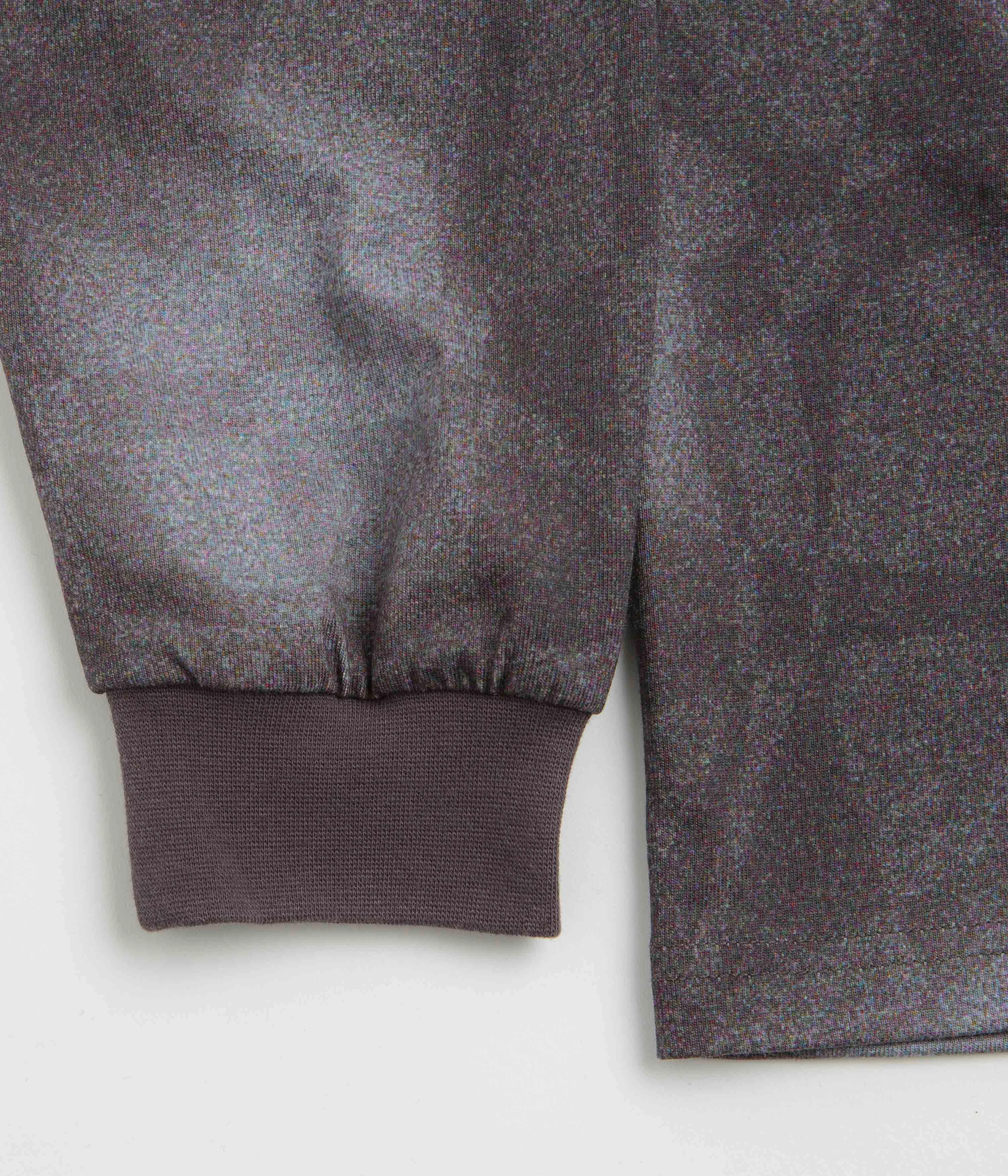 Dime Abstract Long Sleeve T-Shirt - Static Black train event loose silhouette